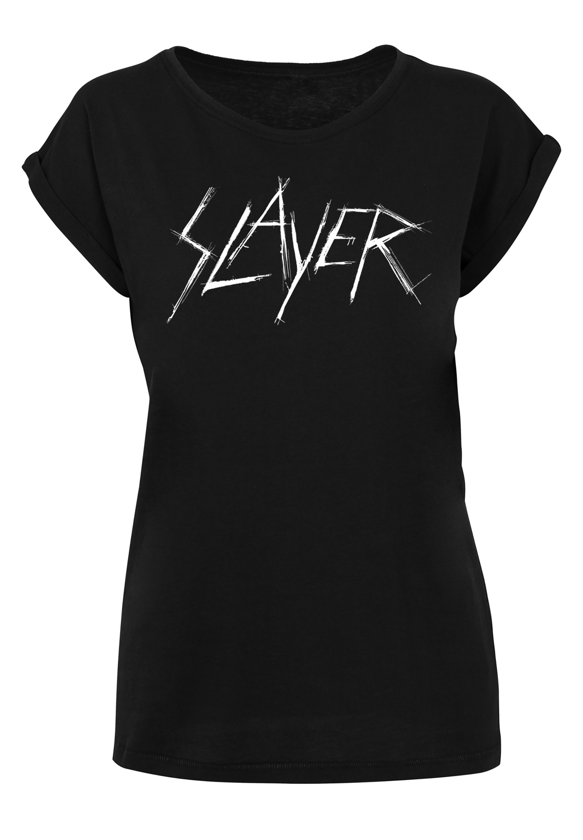 F4NT4STIC T-Shirt »Slayer Scratchy Logo«, Print