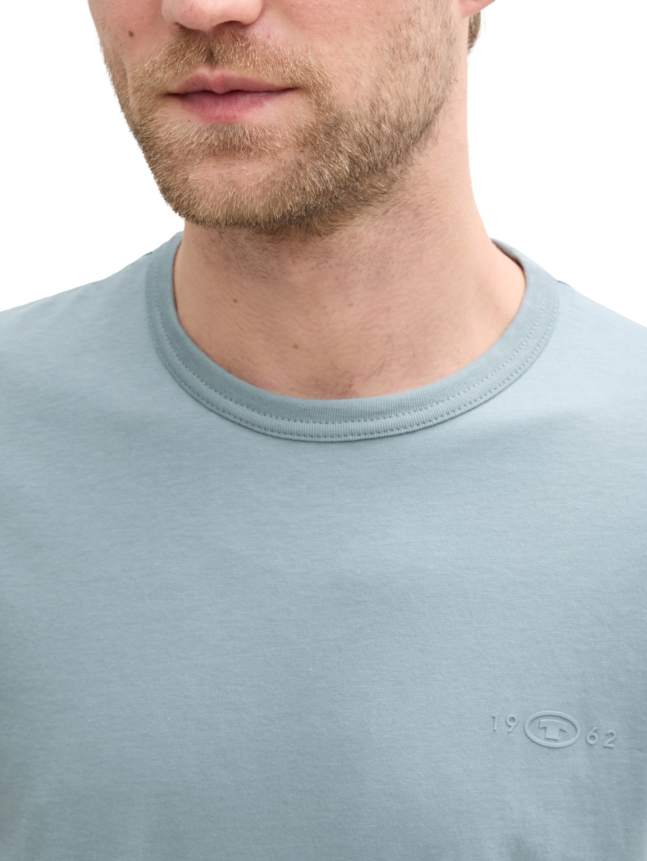 TOM TAILOR T-Shirt, (Packung, 2 tlg.), mit Ton-in-Ton Logo