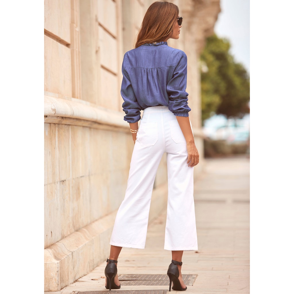 LASCANA Weite Jeans, in Culotte-Form