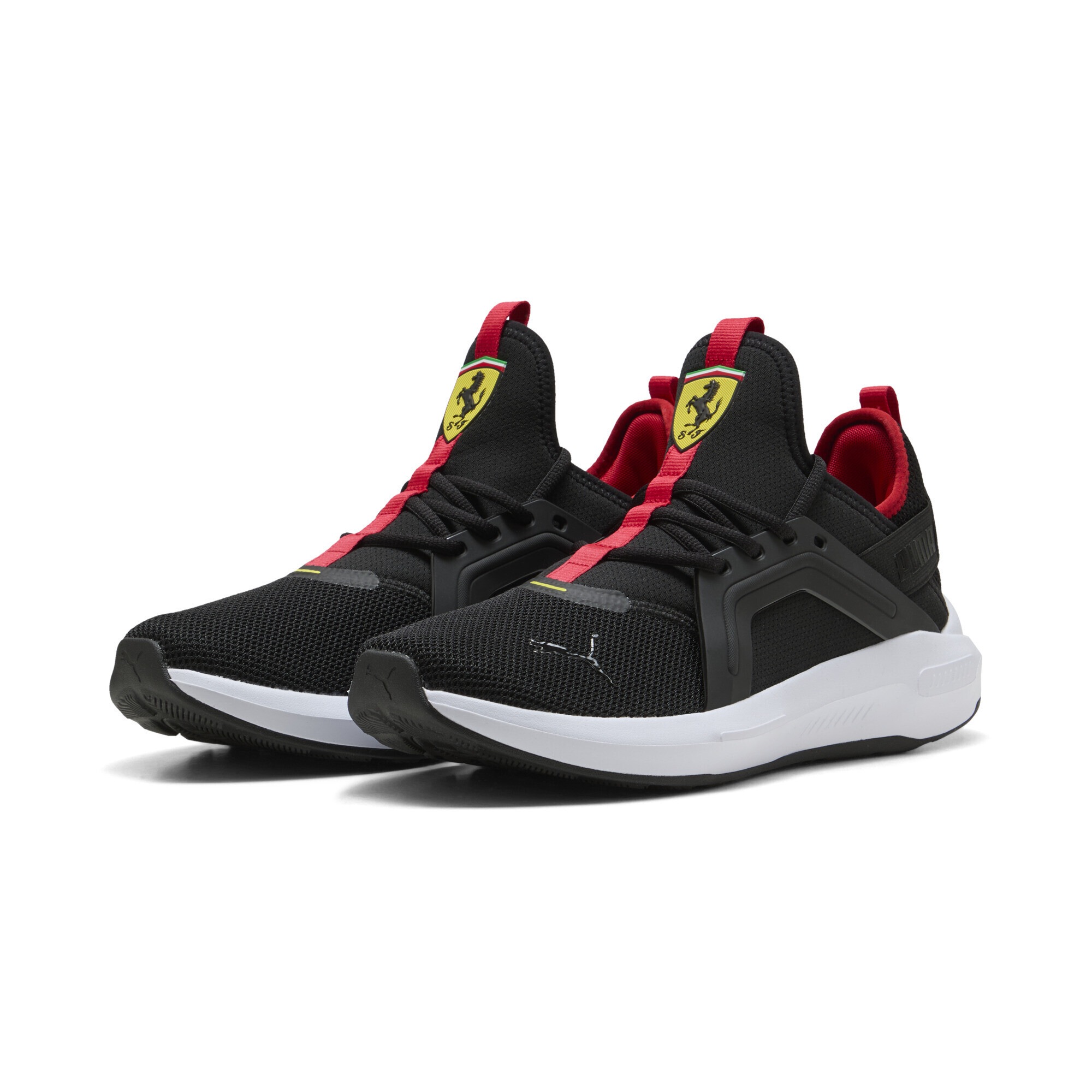 PUMA Sneaker "Scuderia Ferrari Softride Nzo 5 Sneakers Erwachsene", Gr. 40schwarz rosso corsa rot, Obermaterial: Synthetik, Textil; Futter: Textil;