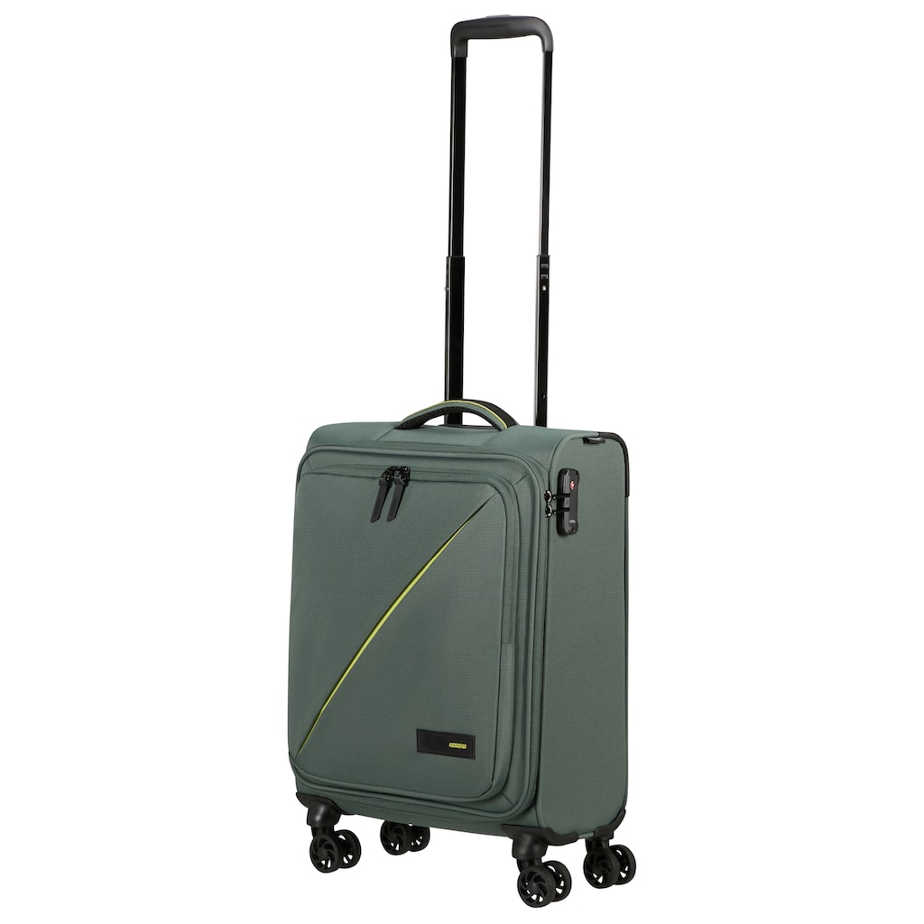 American Tourister® Handgepäck-Trolley »Spinner S, TAKE2CABIN, 55 cm harbor blue«, 4 Rollen