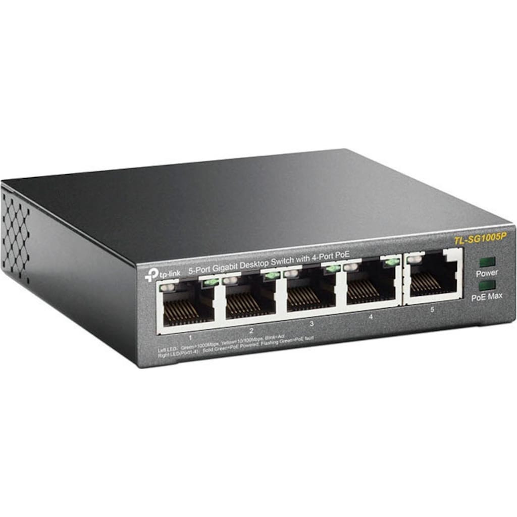 TP-Link Netzwerk-Switch »TL-SG1005P«