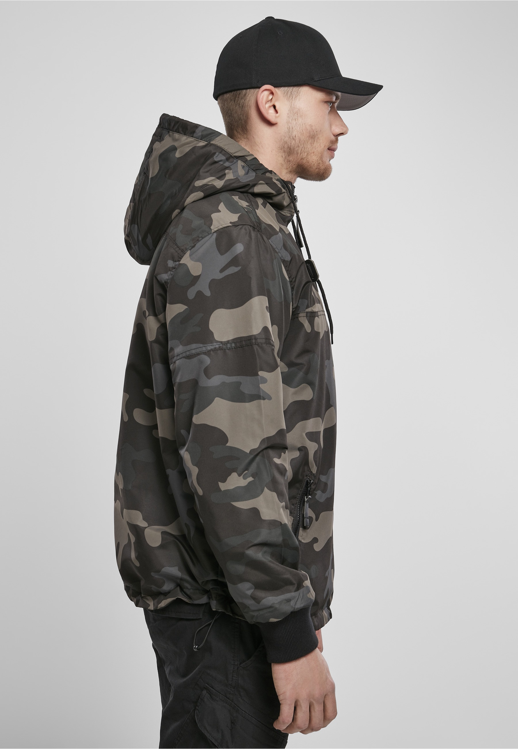 Brandit Anorak »Brandit Herren Pull Over Windbreaker« 1 Stk. tlg. mit Kapuze