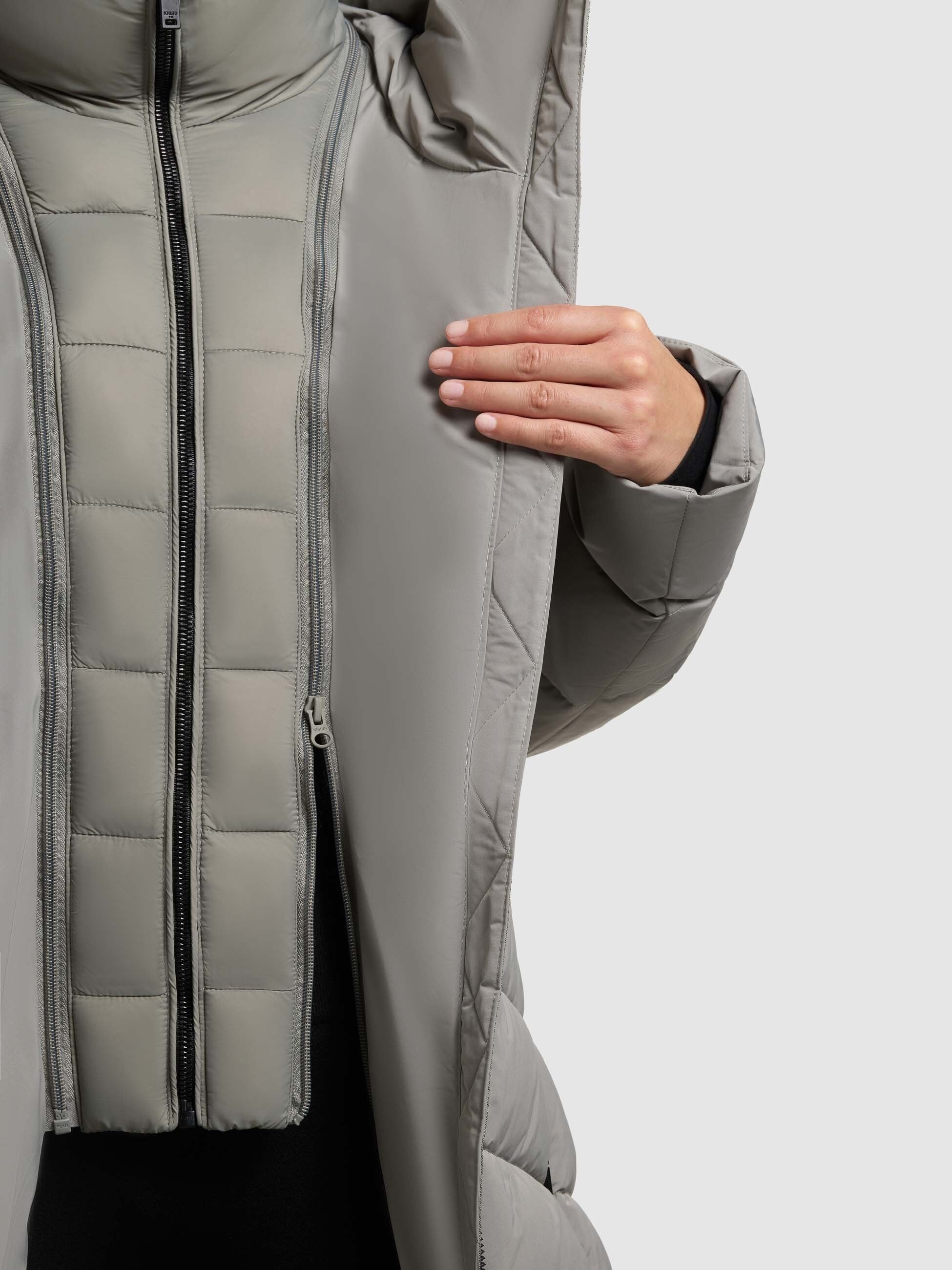 khujo Steppmantel »DIER 2IN1 (EINSATZ HERAUSNEHMBAR)«