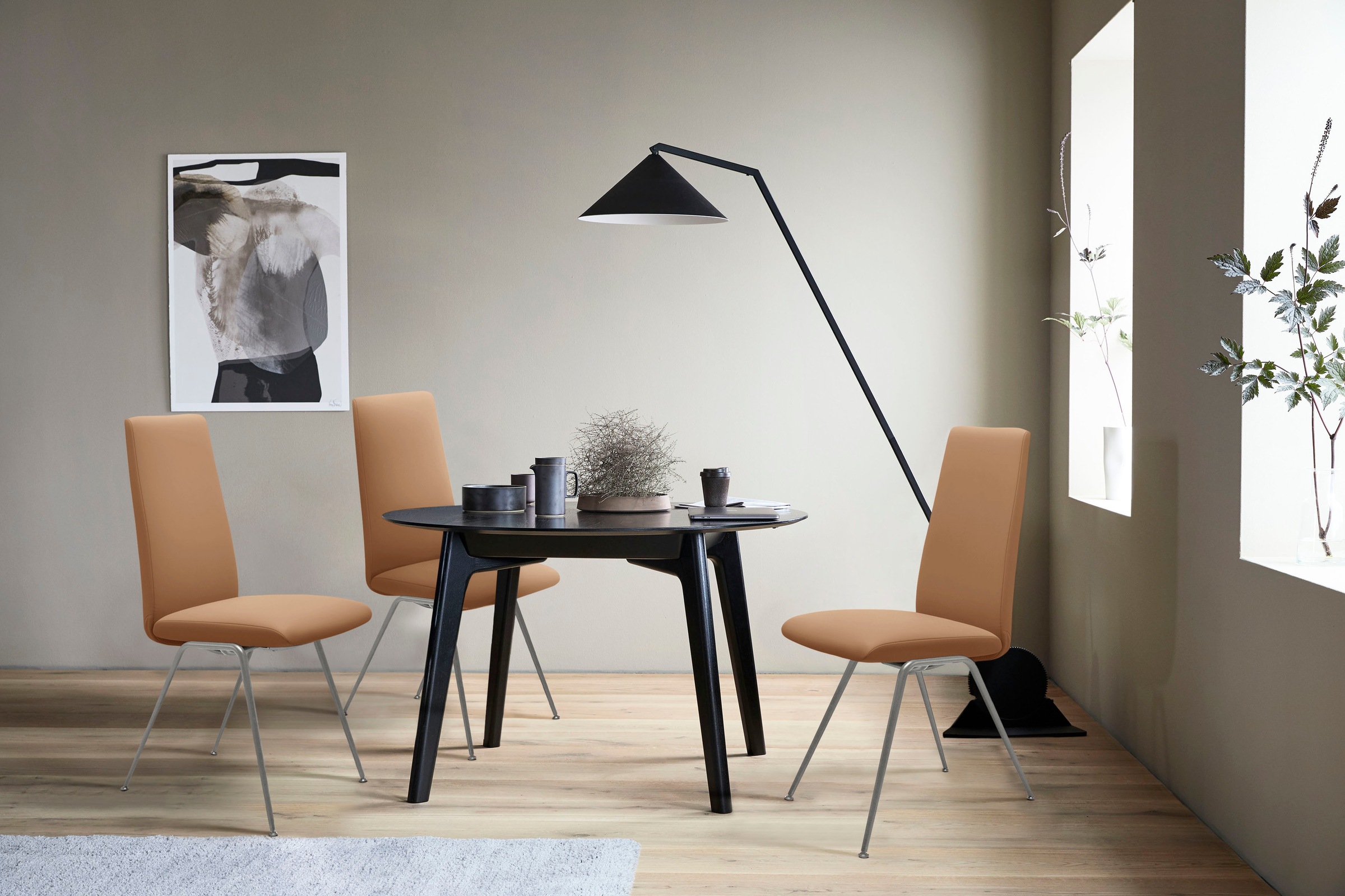 Stressless Polsterstuhl "Laurel" () High Back, Größe L, mit Beinen aus Stah günstig online kaufen