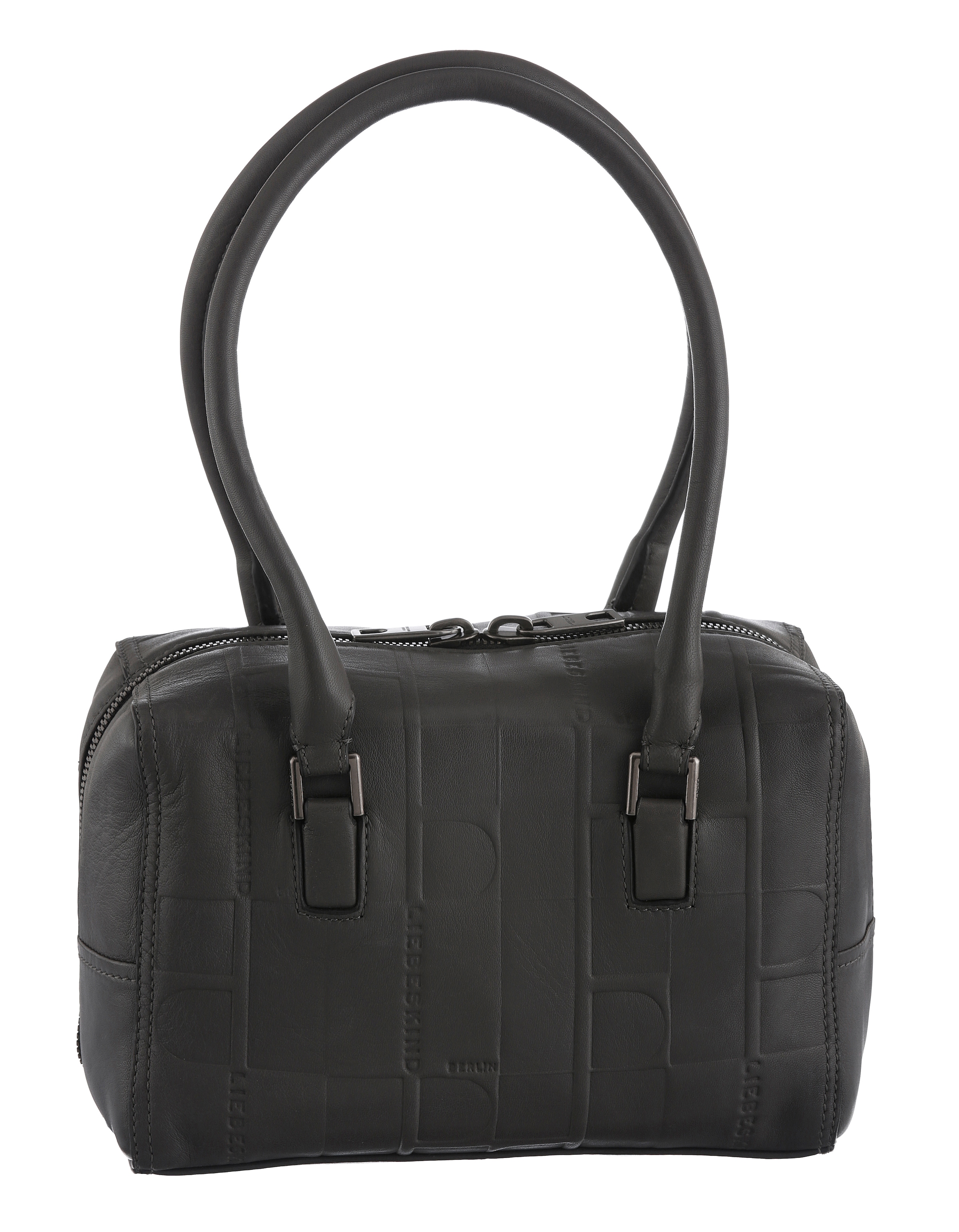 Liebeskind Berlin Shopper »Tote M HERA MONOGRAM SHEEP NATURAL«, Henkeltasche Handtasche Damen Schultertasche