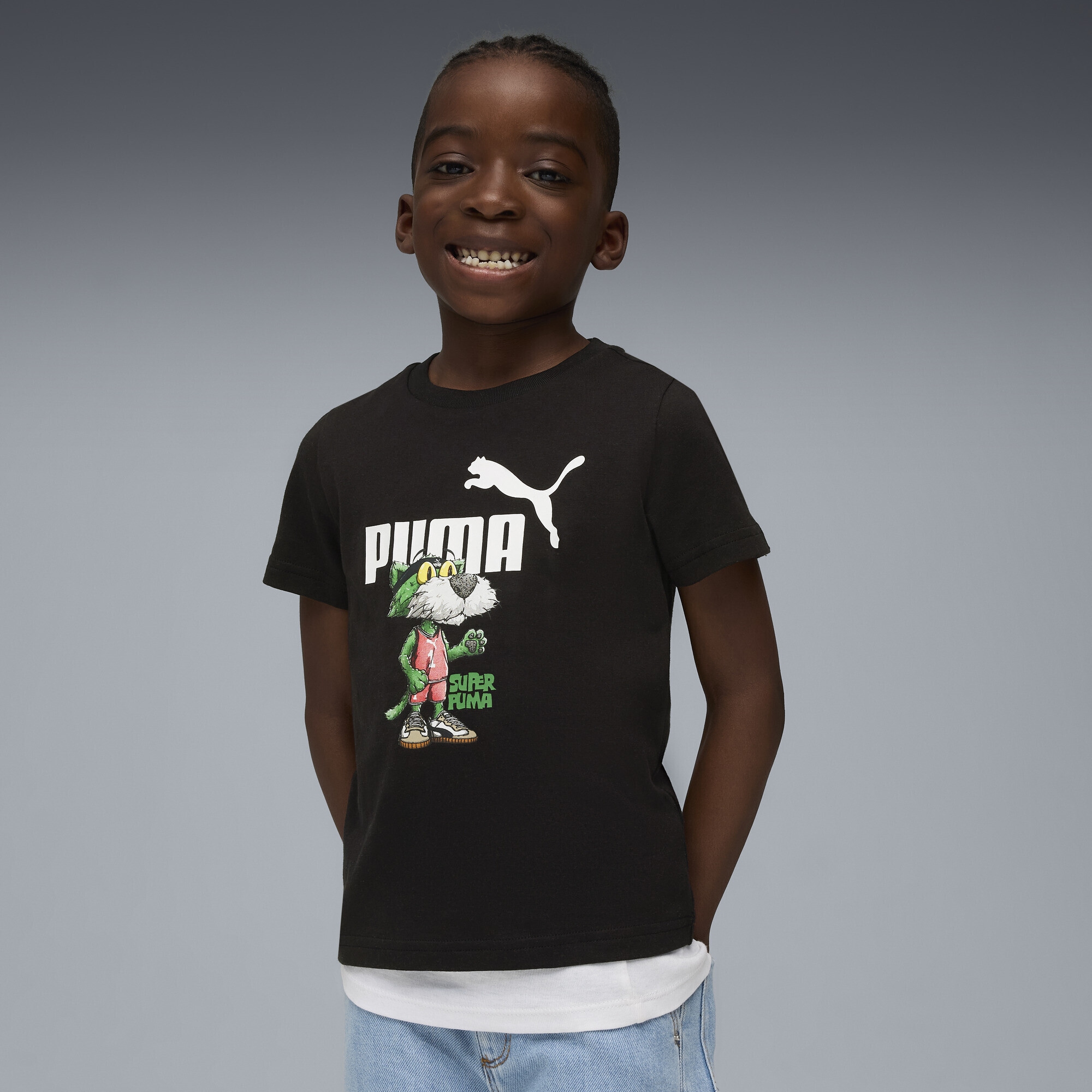 PUMA T-Shirt »Super PUMA Graphic T-Shirt Jungen«
