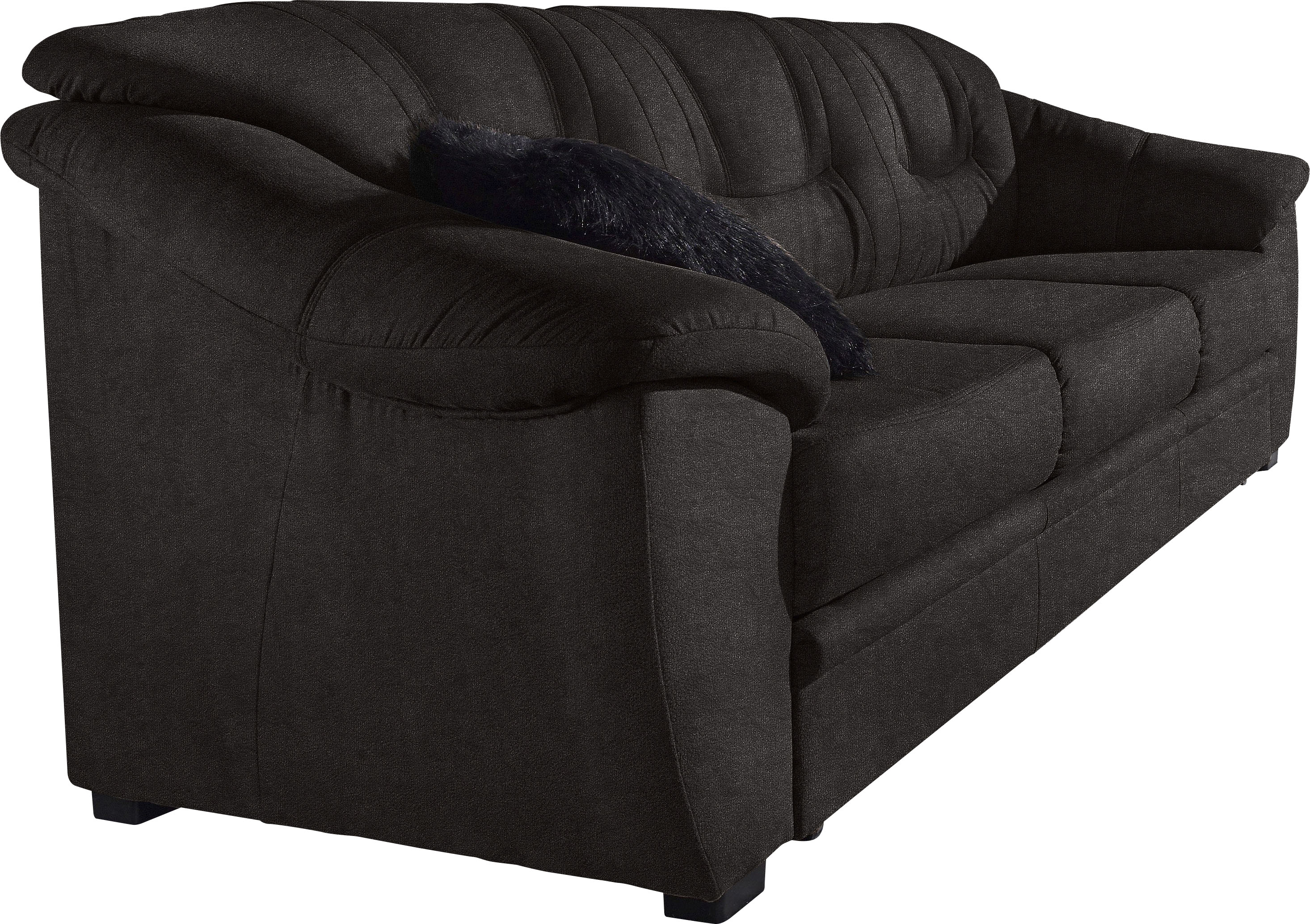 sit&more 3-Sitzer "Safira, B: 198 cm, Bettfunktion optional, Federkern-Polsterung" inklusive komfortablem Federkern, wahlweise mit Schlaffunktion