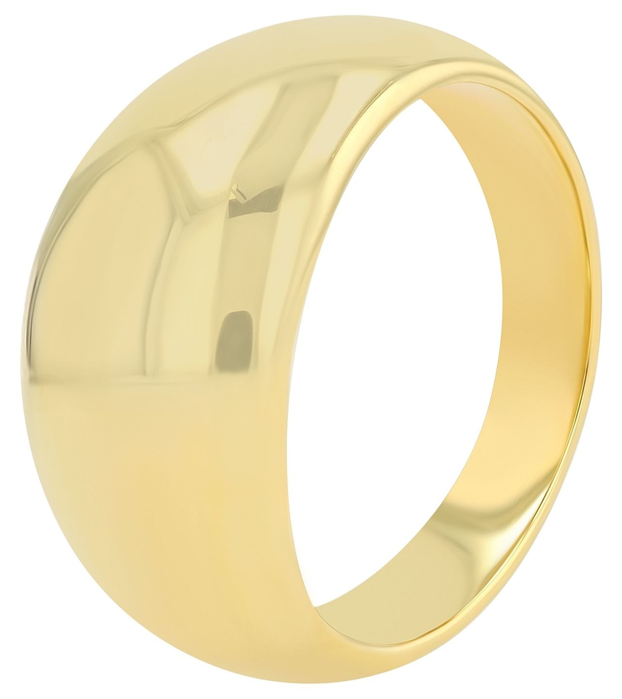 Fingerring ADELIA´S "Damen Ring aus Edelstahl" Gr. 64, gold, Fingerringe, Damen, 64, Edelstahl, Fingerring 3