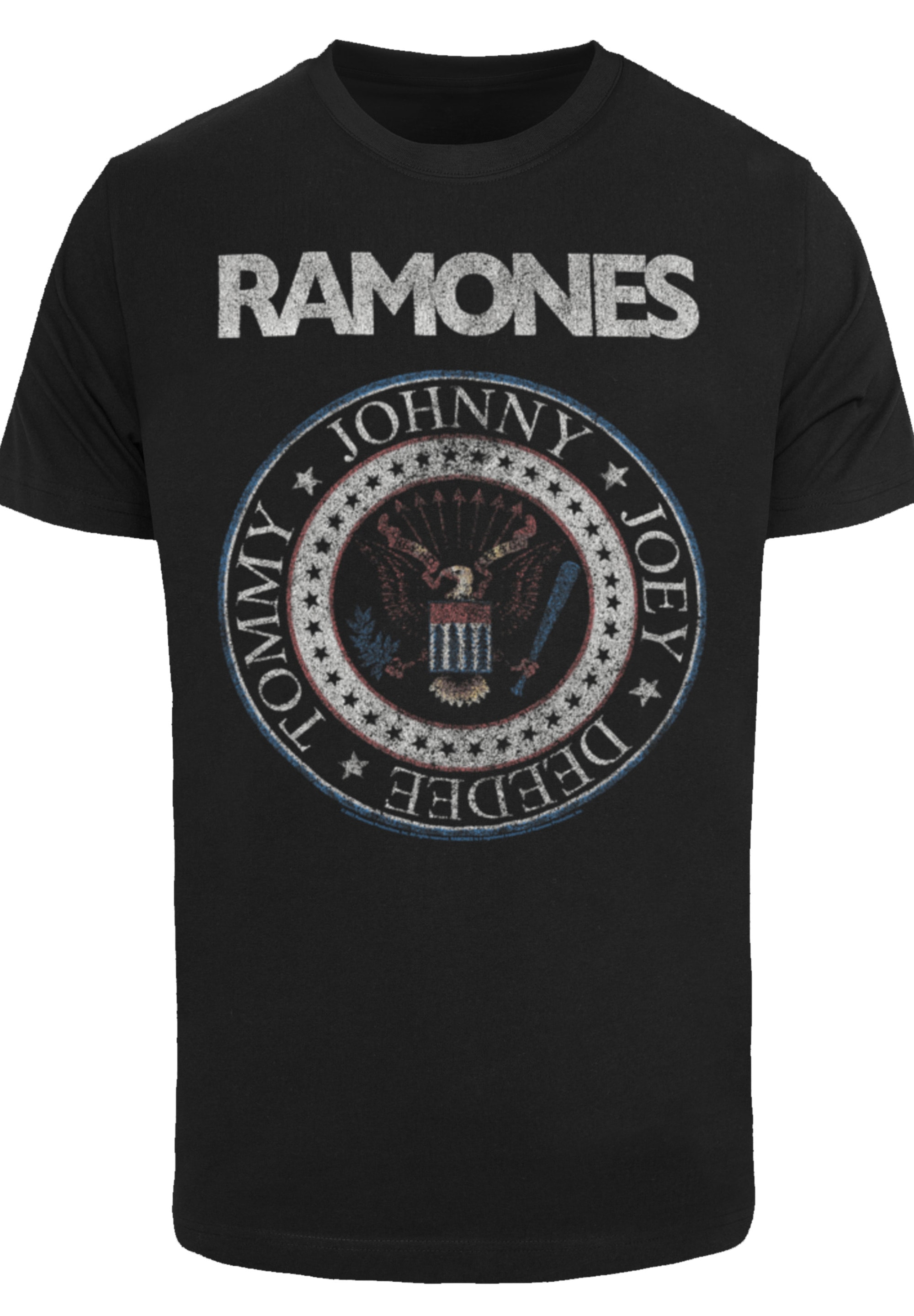 F4NT4STIC T-Shirt »Ramones Rock Musik Band Red White And Seal«, Premium  Qualität, Band, Rock-Musik online kaufen | BAUR