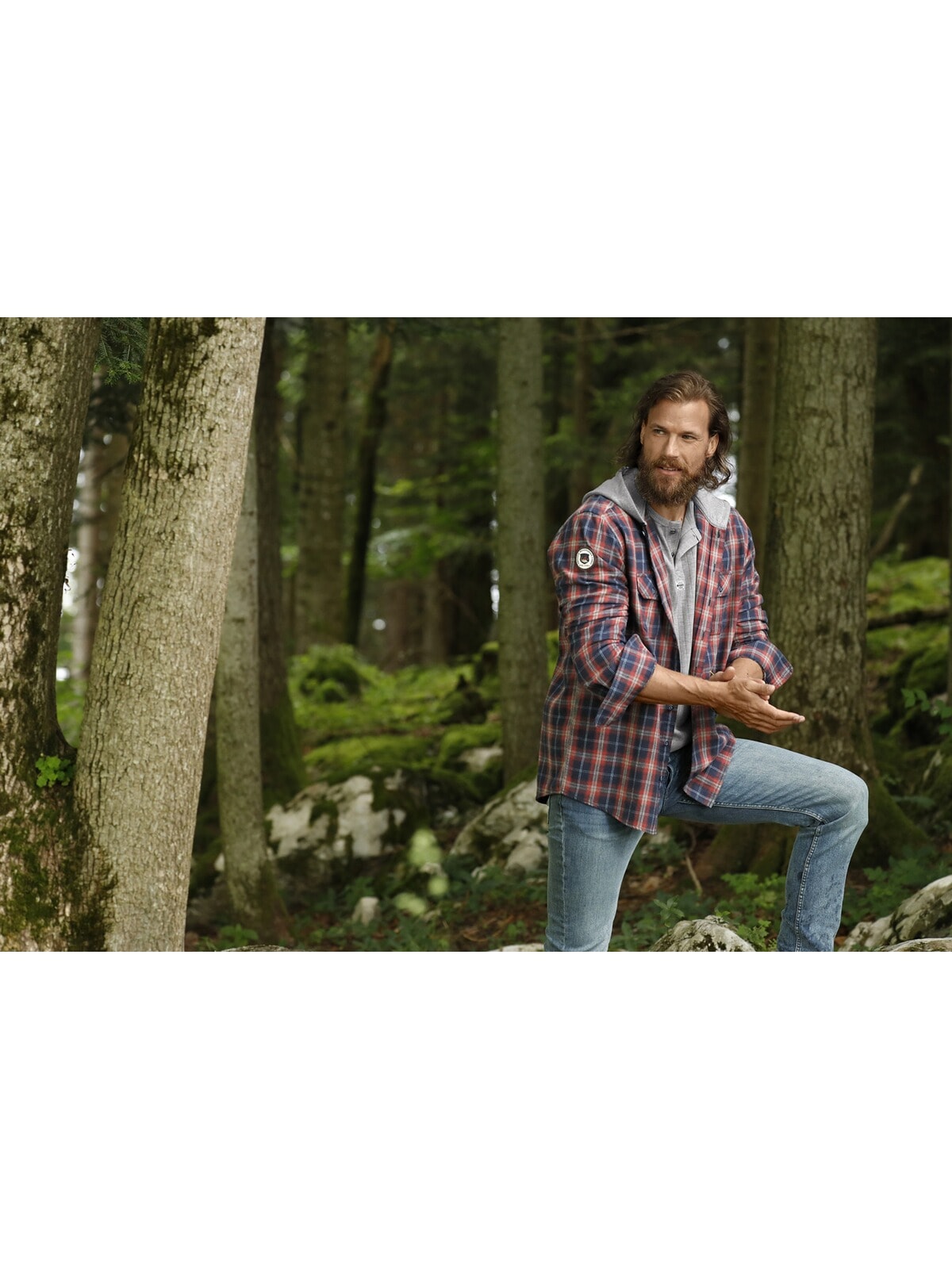 Jan Vanderstorm Flanellhemd »Flanellhemd FANNAR«