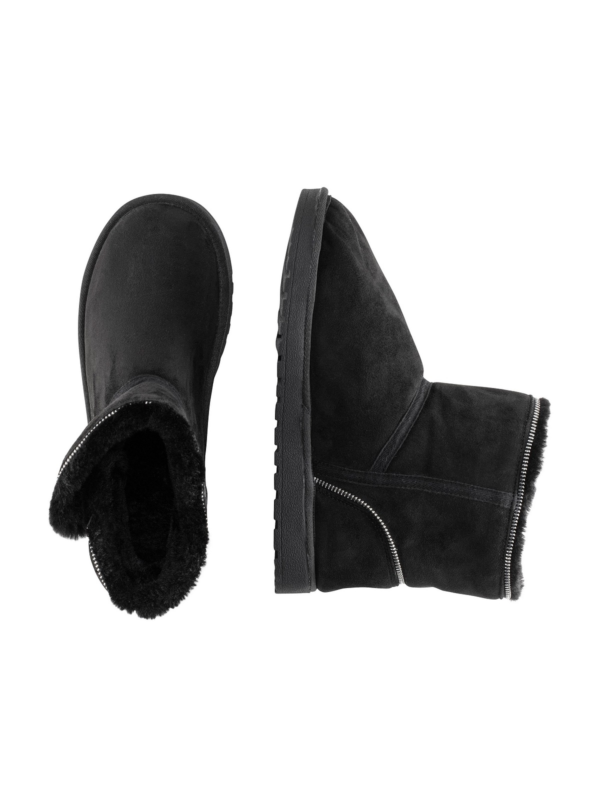 Sheego Stiefelette »Große Größen«, mit seitlichem Riegel und Klett