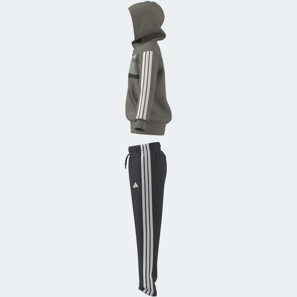 adidas Sportswear Trainingsanzug »SEASONAL ESSENTIALS TIBERIO 3-STREIFEN KIDS« 2 Stk.