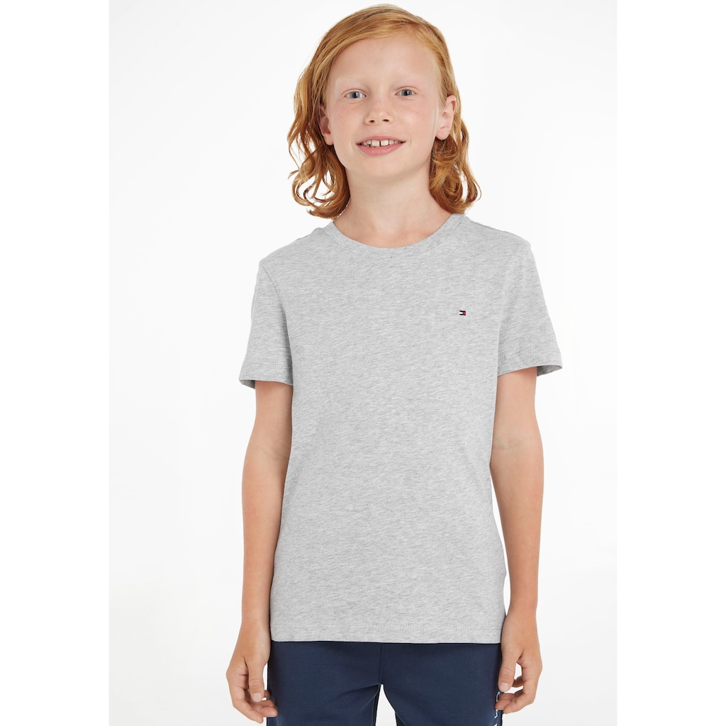 Tommy Hilfiger T-Shirt »BOYS BASIC CN KNIT«