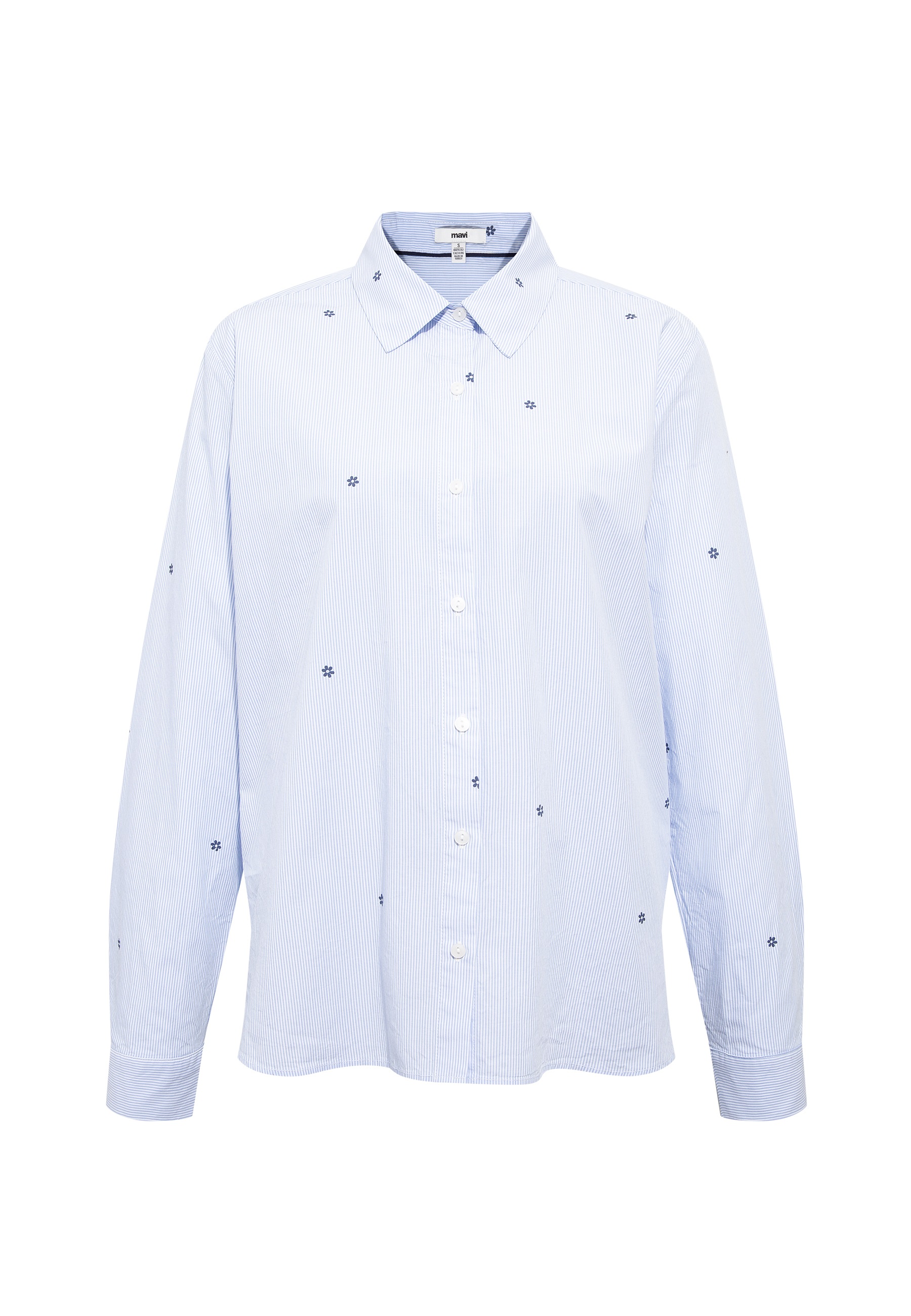 Mavi Langarmbluse »LONG SLEEVE WOVEN SHIRT« Bluse Langarm