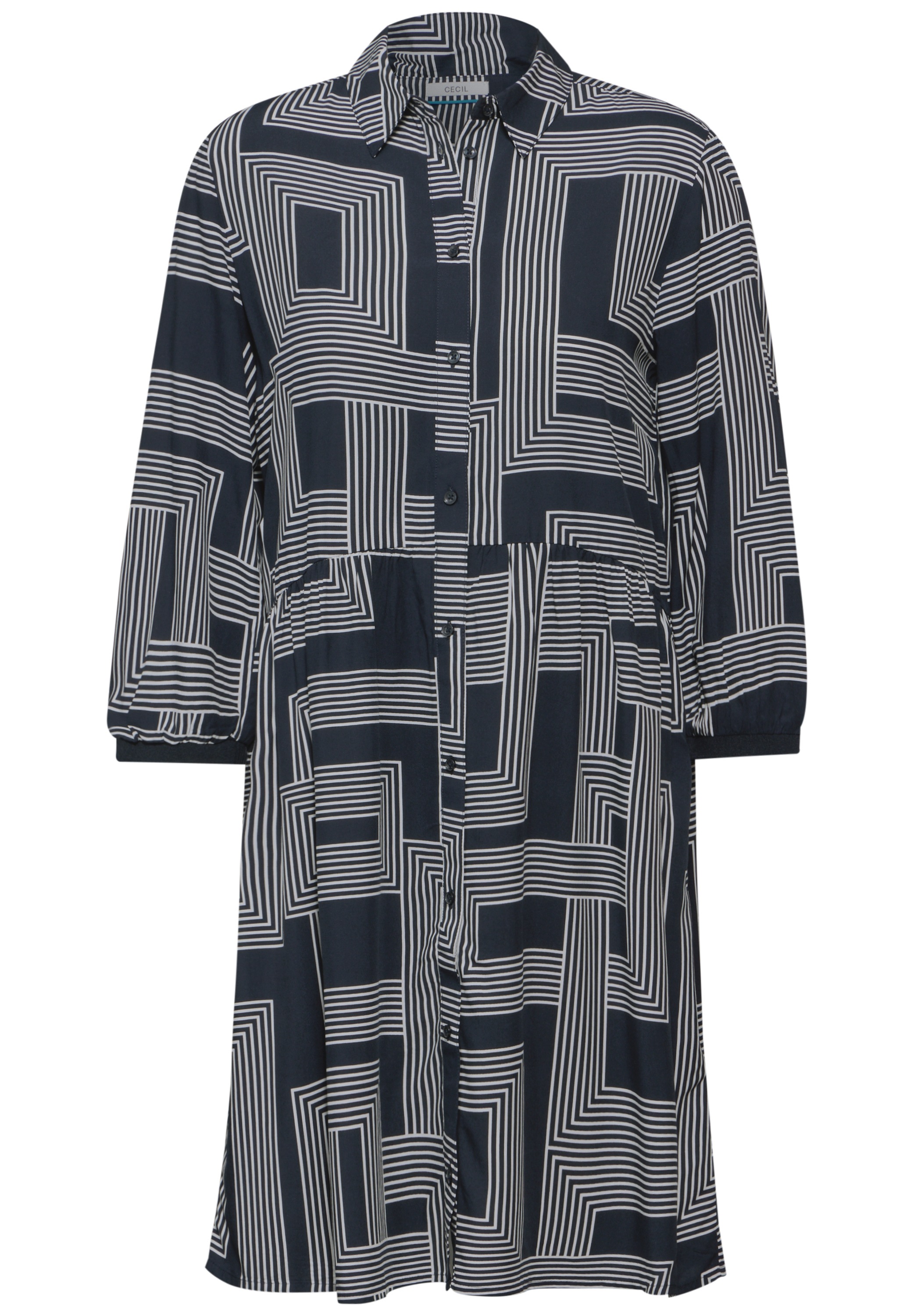 Thumbnail - Cecil Blusenkleid Ohne Taschen aus Viskose