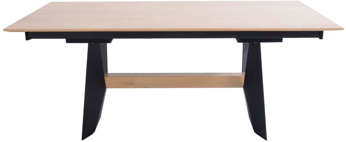 Hammel Furniture Esstisch »Basic Hammel Massivholz BAUR | kaufen by in Tischplatte Gestell in Furnier 180(280)x100 cm, und Sami«