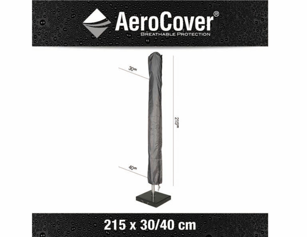 Aerocovers Gartenmöbel-Schutzhülle »Schirmhülle H215x30/40«, Schirmhülle H215x30/40 cm