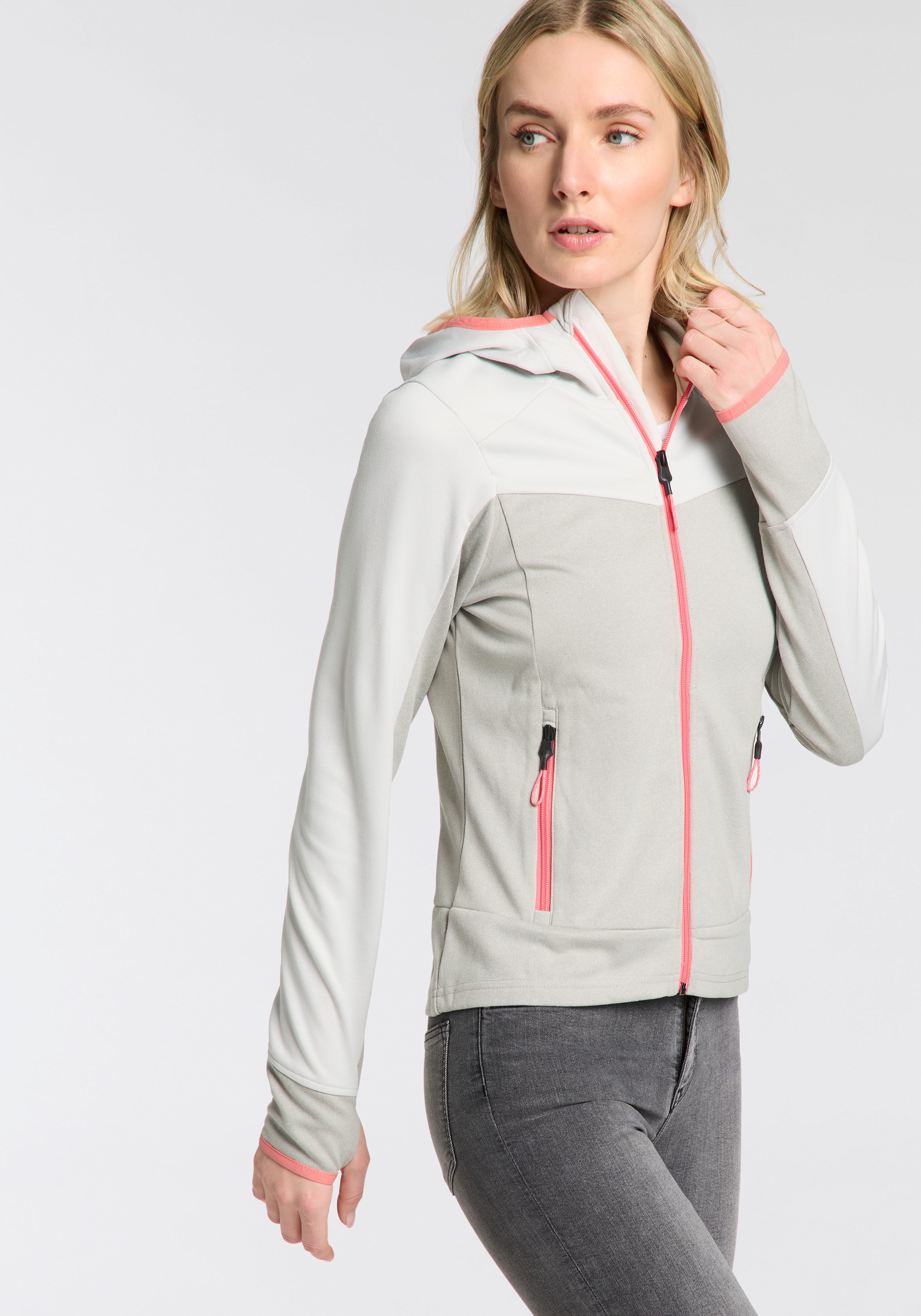 Killtec Funktionsjacke wärmende Übergangsjacke, für wechselhafte Tage, sportlicher Stil