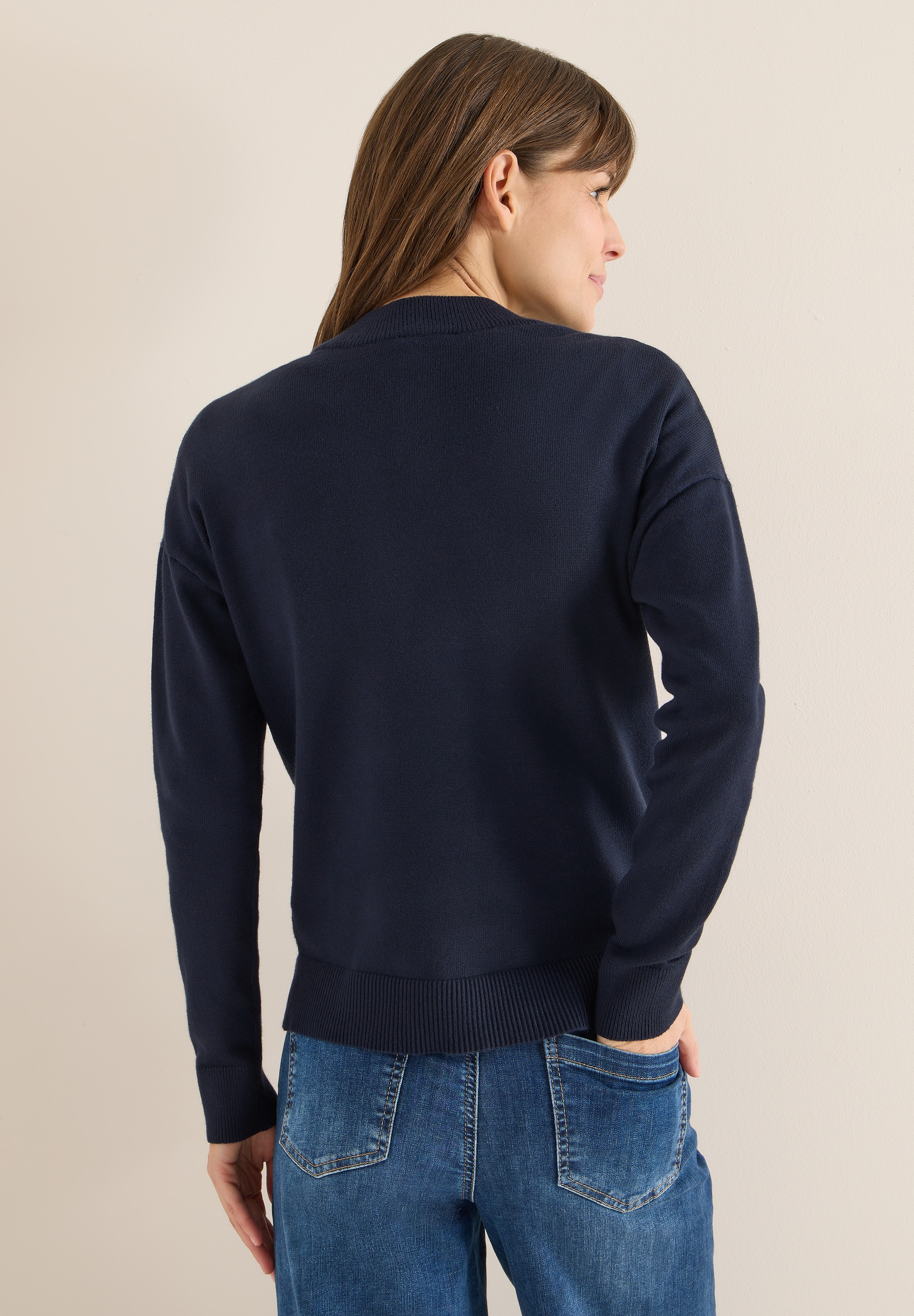 Cecil Cardigan mit College-Style Details günstig online kaufen