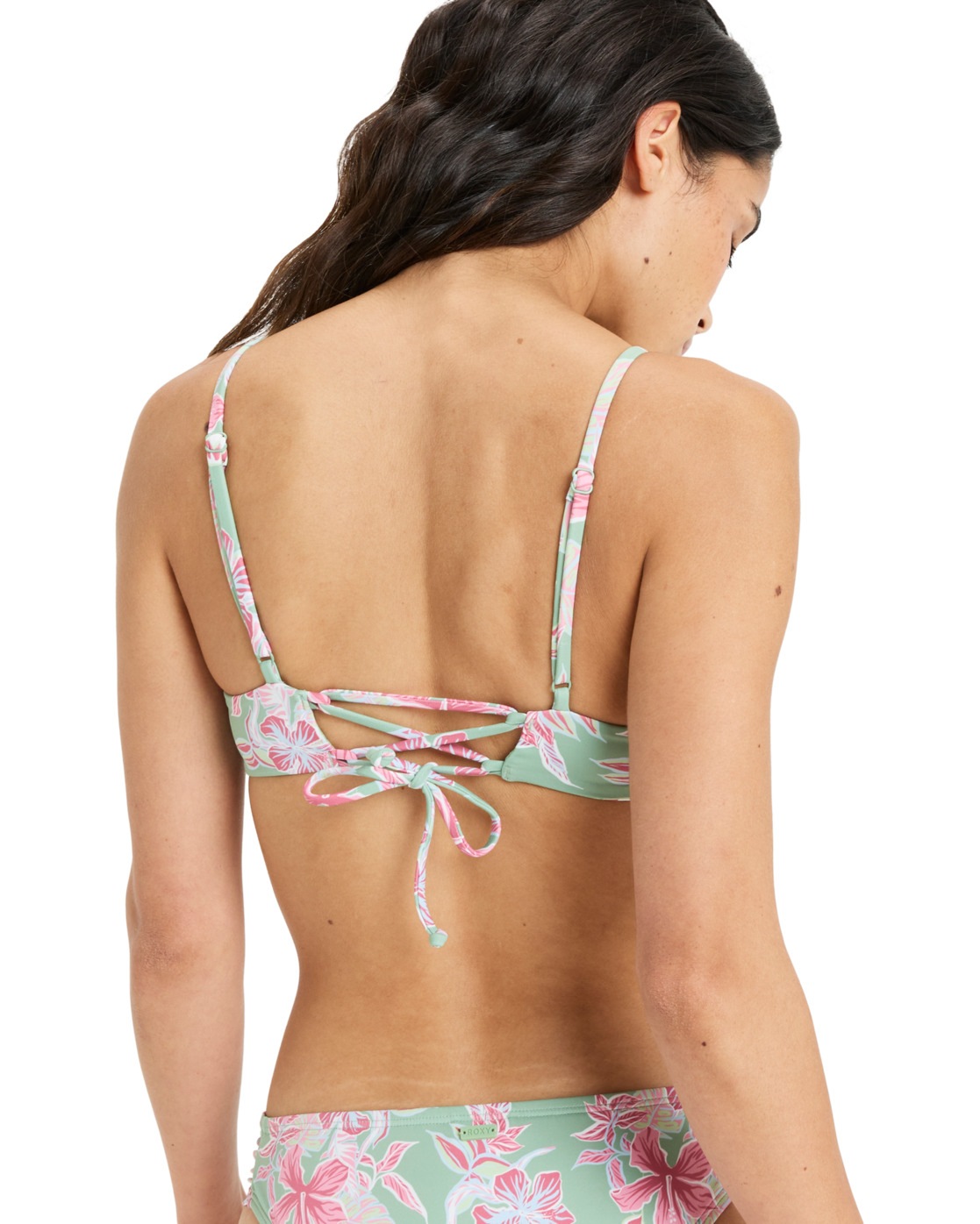 Roxy Bandeau-Bikini-Top "Hibiscus Island" günstig online kaufen