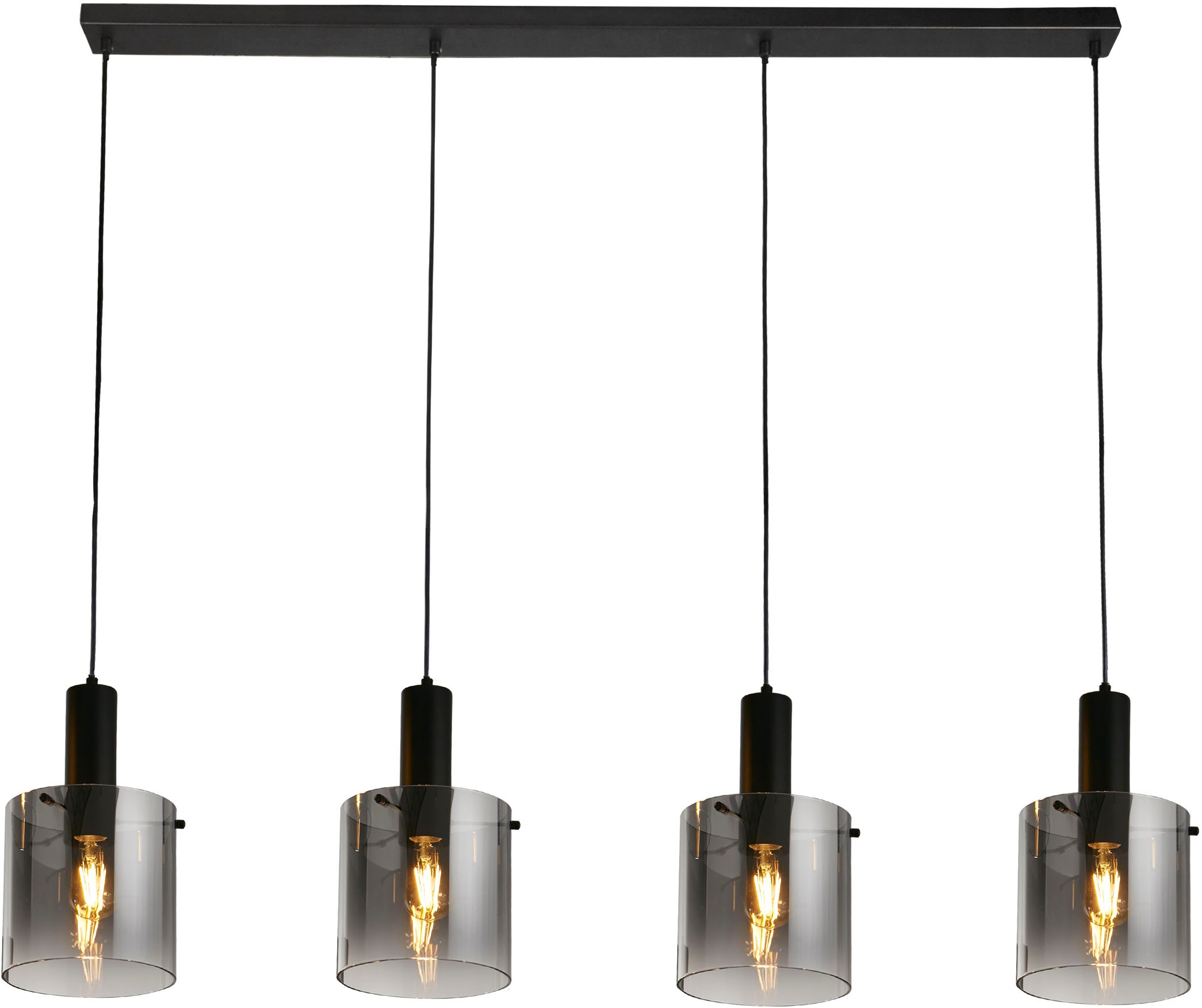 Searchlight Hängeleuchte »Hängeleuchte Sweden, 4-flammig« E27 1 Stk. Ideal für Filament-Leuchtmittel