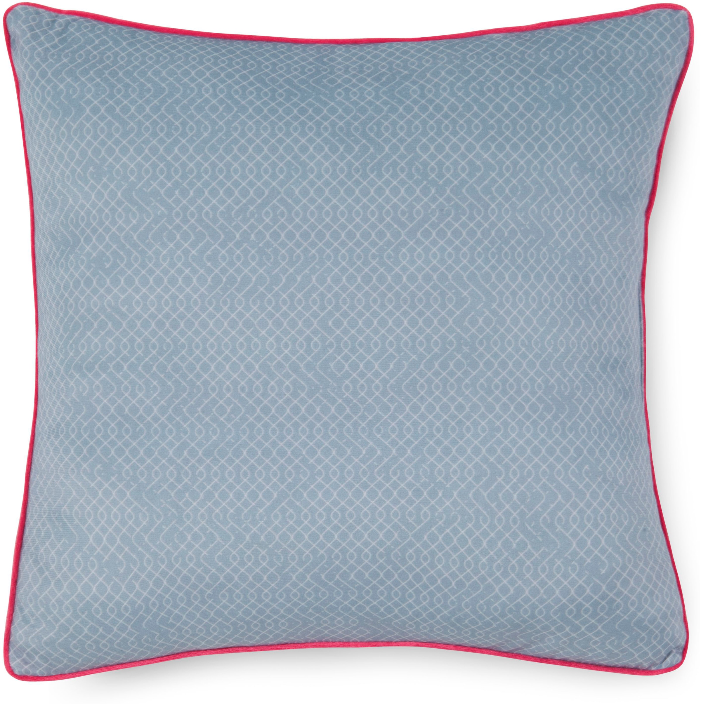 hip Dekokissen »Inaya«, Mit Füllung, 1 Stück, Biese, 30x60, Wendeoptik, Weich, Magnolie, Grau