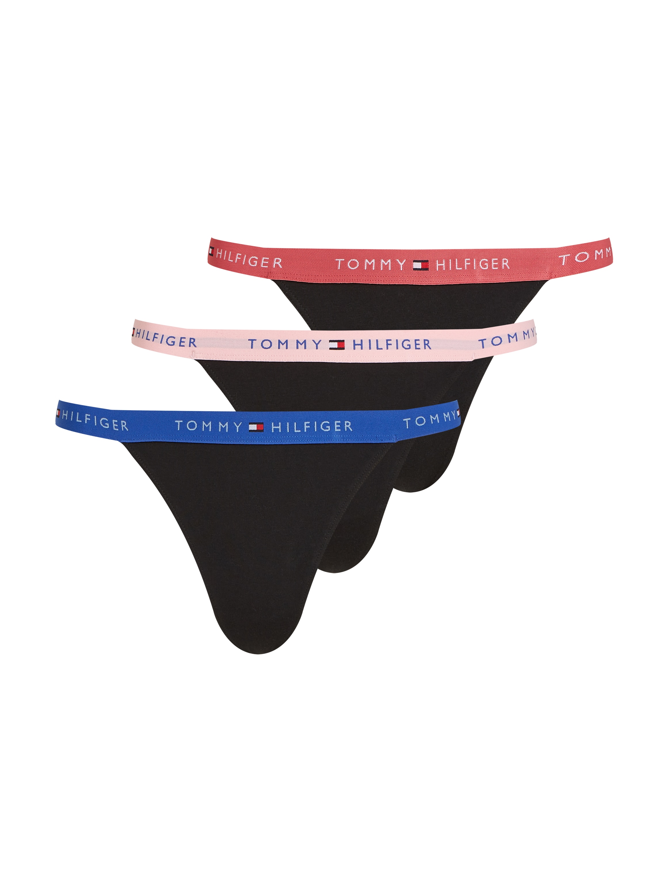 Tommy Hilfiger Underwear Slip, (Packung, 3 St., 3er-Pack), mit Logo-Schriftzug