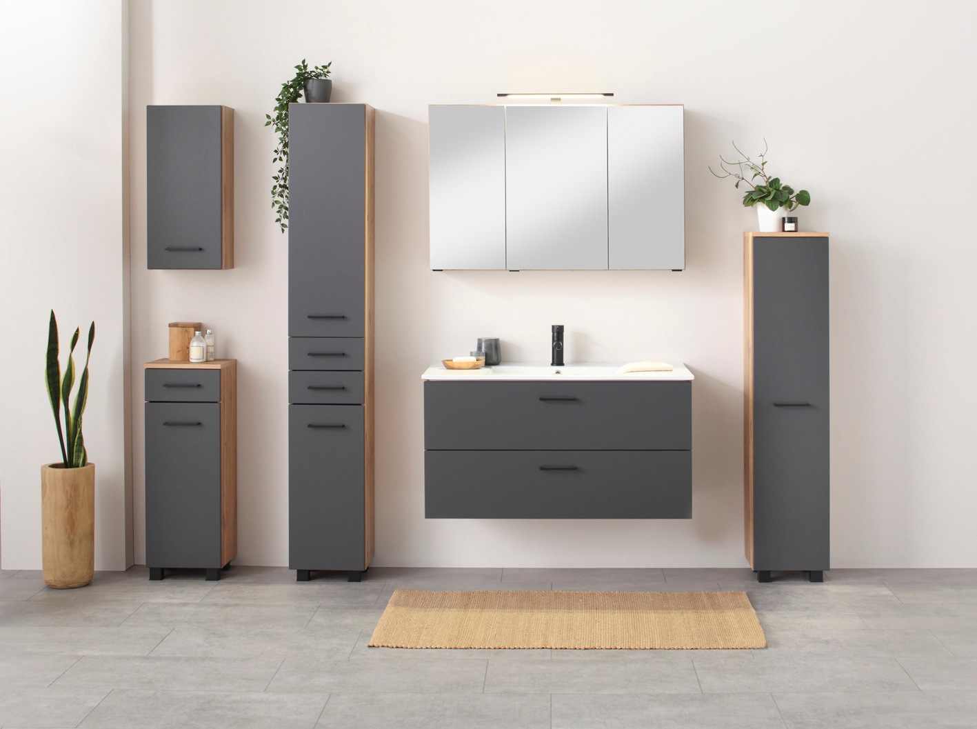 welltime Hängeschrank "Trento, verschiedene Ausführungen und Farben" Badmöb günstig online kaufen