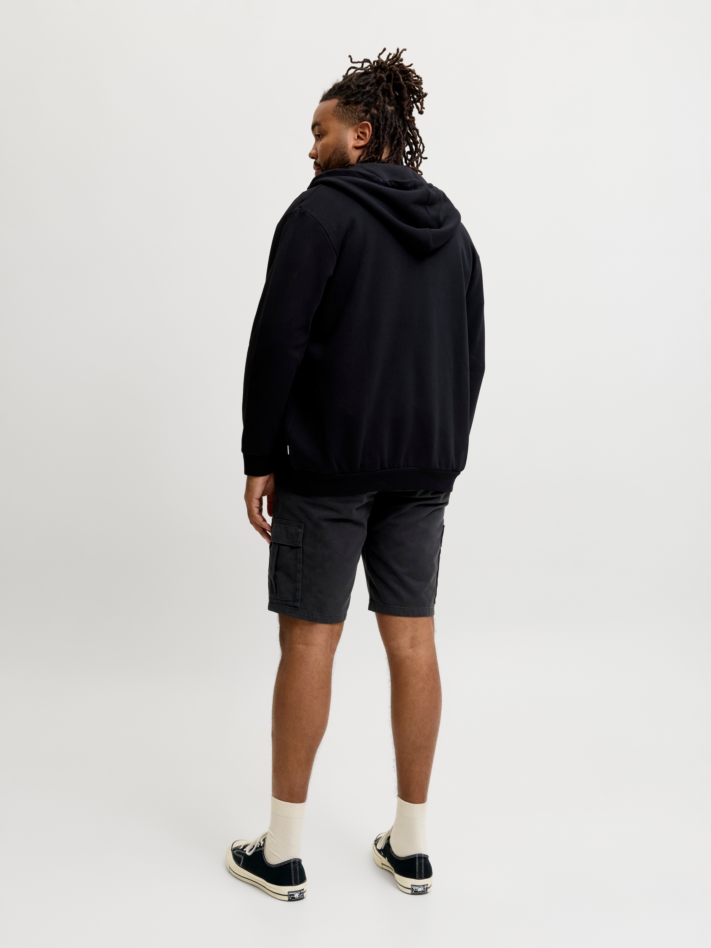 Jack & Jones PlusSize Cargoshorts »JPSTCOLE HUDSON BELTED CARGO SHORT PLS«