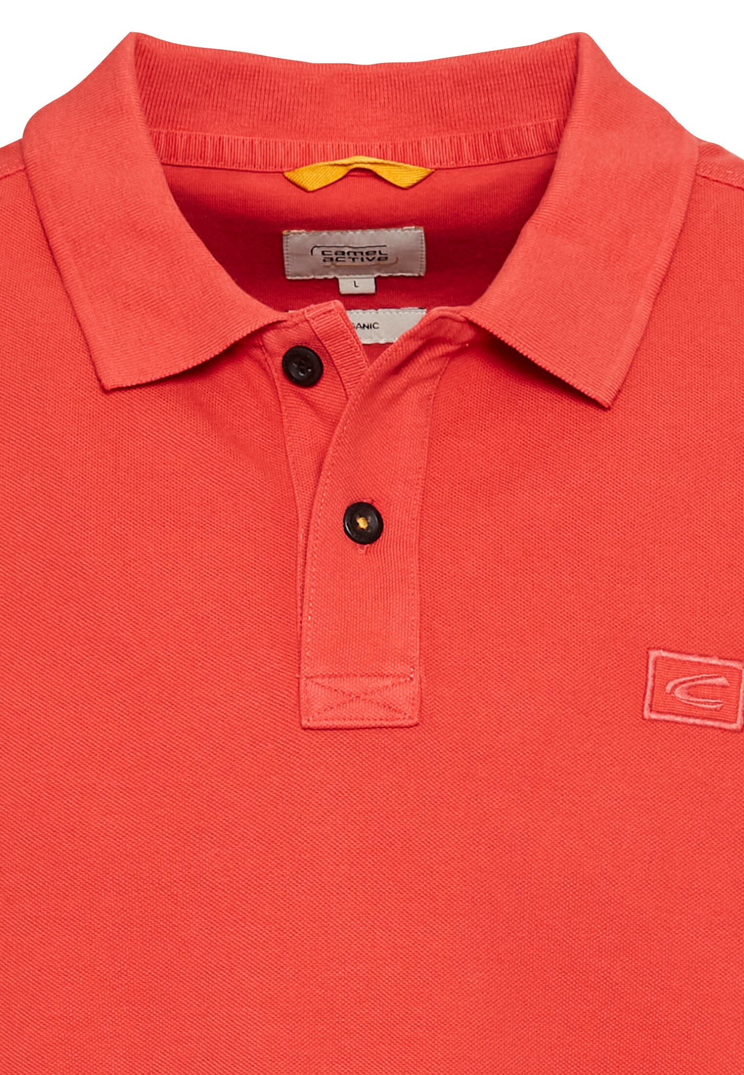 camel active Poloshirt, mit Logo-Stickerei