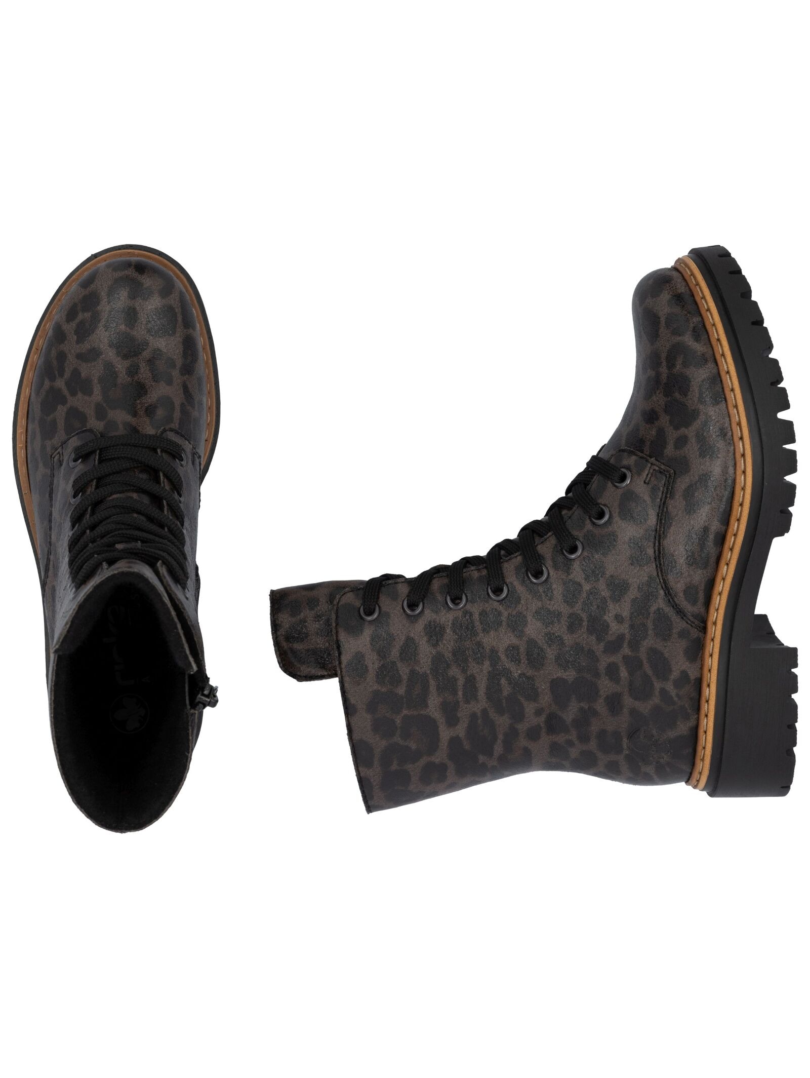 Rieker Schnürstiefelette »Rieker Stiefelette Lederimitat«
