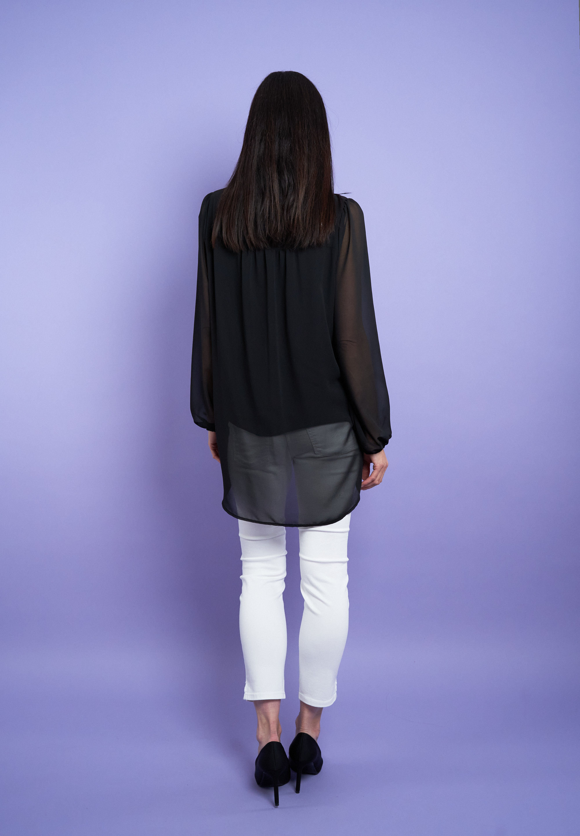 Thumbnail - Seidel Moden Langarmbluse in eleganter 2 in 1 Optik - MADE IN GERMANY