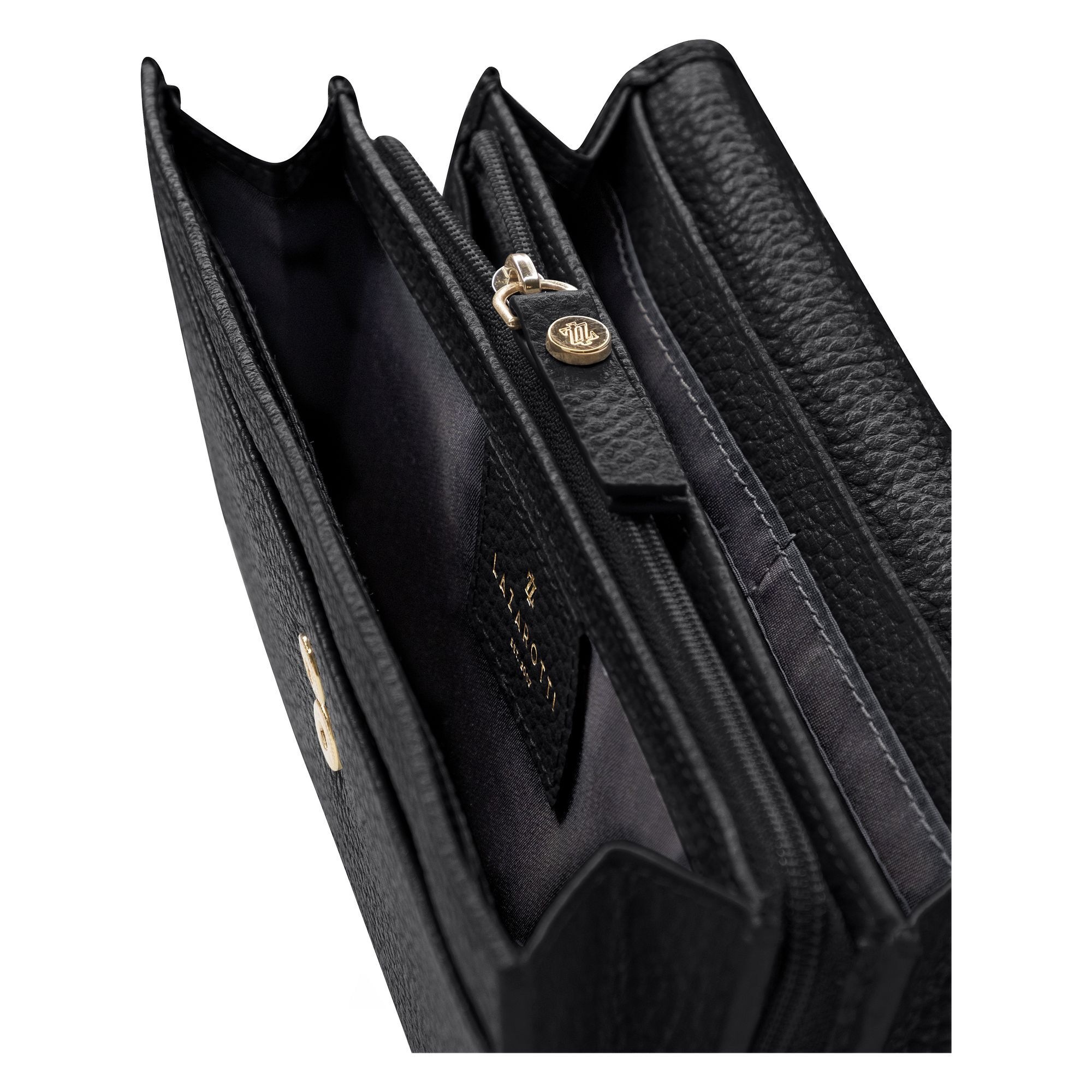 Lazarotti Geldbörse »Bologna Leather Geldbörse Leder 19 cm«