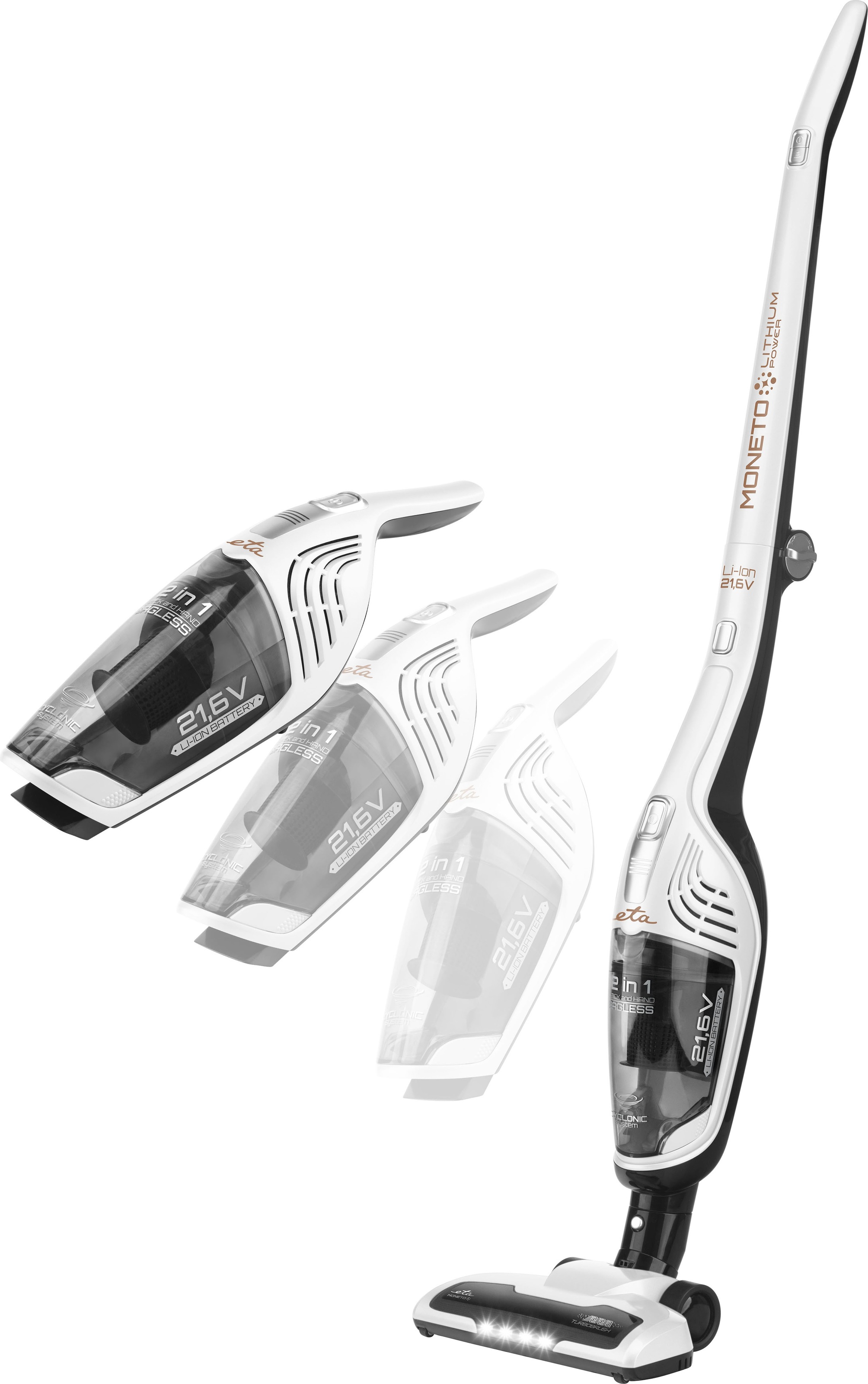 eta Akku-Hand-und Stielstaubsauger "Moneto II ETA545390000" günstig online kaufen