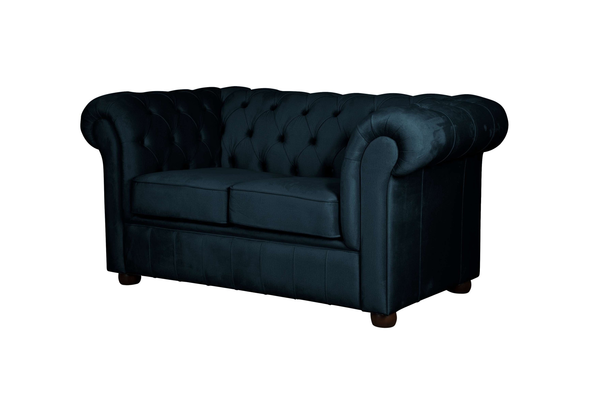 Home affaire 2-Sitzer »CHARENTE, Chesterfield-Sofa, Wellenfederung, Maße: B/T/H: 147/89/74 cm«, mit edler Knopfheftung und typischen Armlehnen