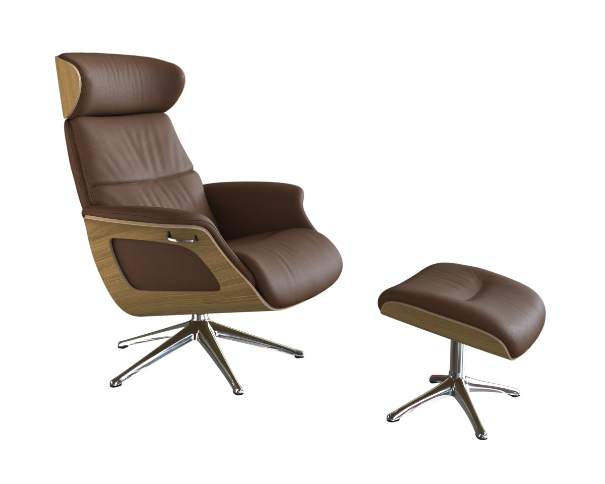 FLEXLUX Relaxsessel "Clement Rücken u. Kopfverstellung, ergonomisch, Aircha günstig online kaufen