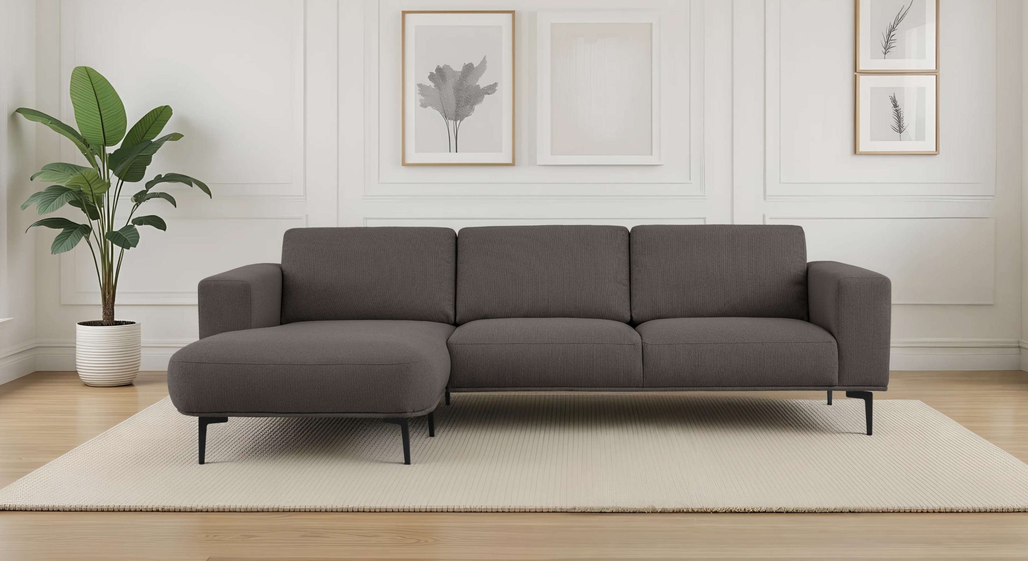 OTTO home Ecksofa "Lillith, 289 cm, L-Form, gemütlicher Sitzkomfort" Eckcou günstig online kaufen