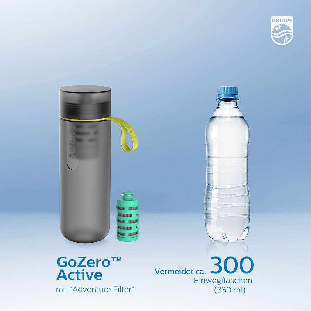 Philips Trinkflasche »GoZero Adventure«, Kunststoff, 590 ml