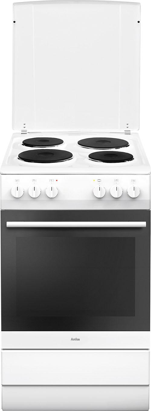 Amica Platten-Standherd »SHE 11555 W«, Steam Clean
