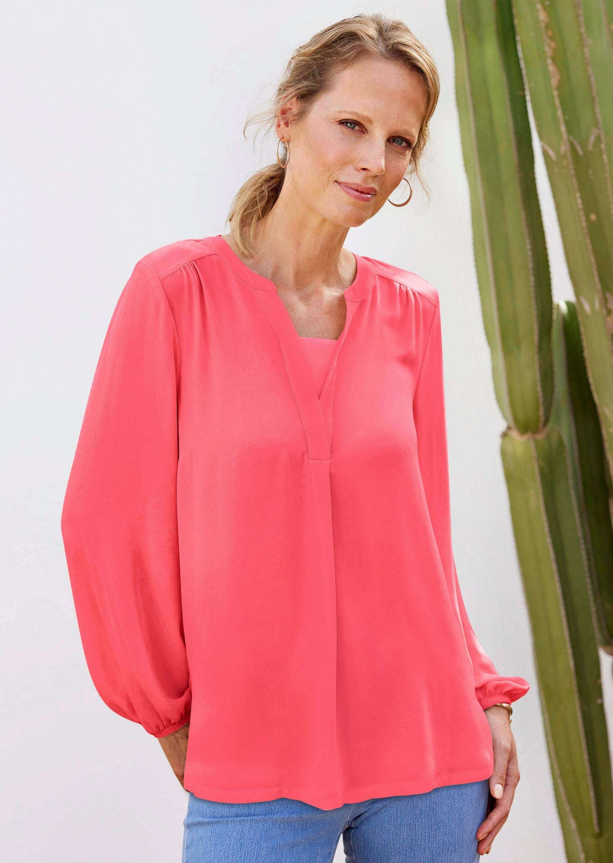 Thumbnail - GOLDNER Tunika "Bluse mit Tunika Ausschnitt"