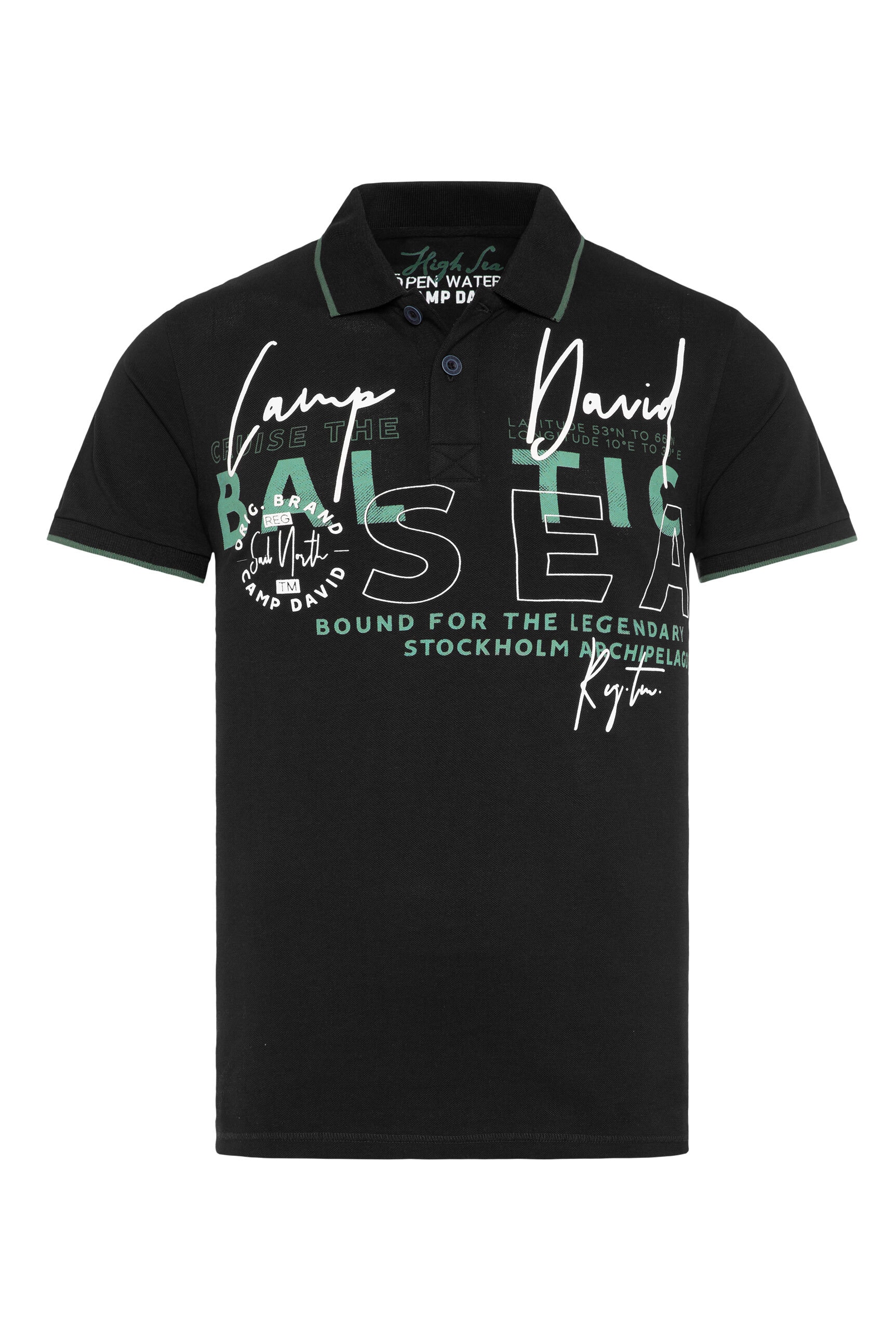 CAMP DAVID Poloshirt, aus Baumwolle günstig online kaufen