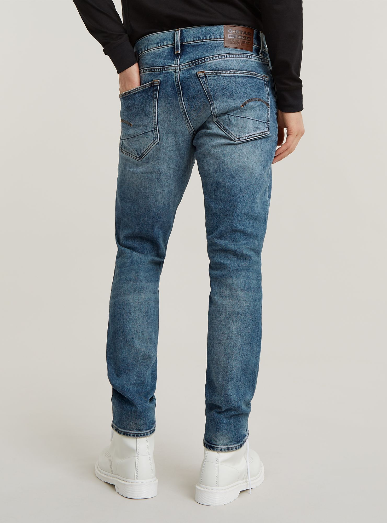 G-STAR 5-Pocket-Jeans "3301 Regular Tapered Jeans" günstig online kaufen