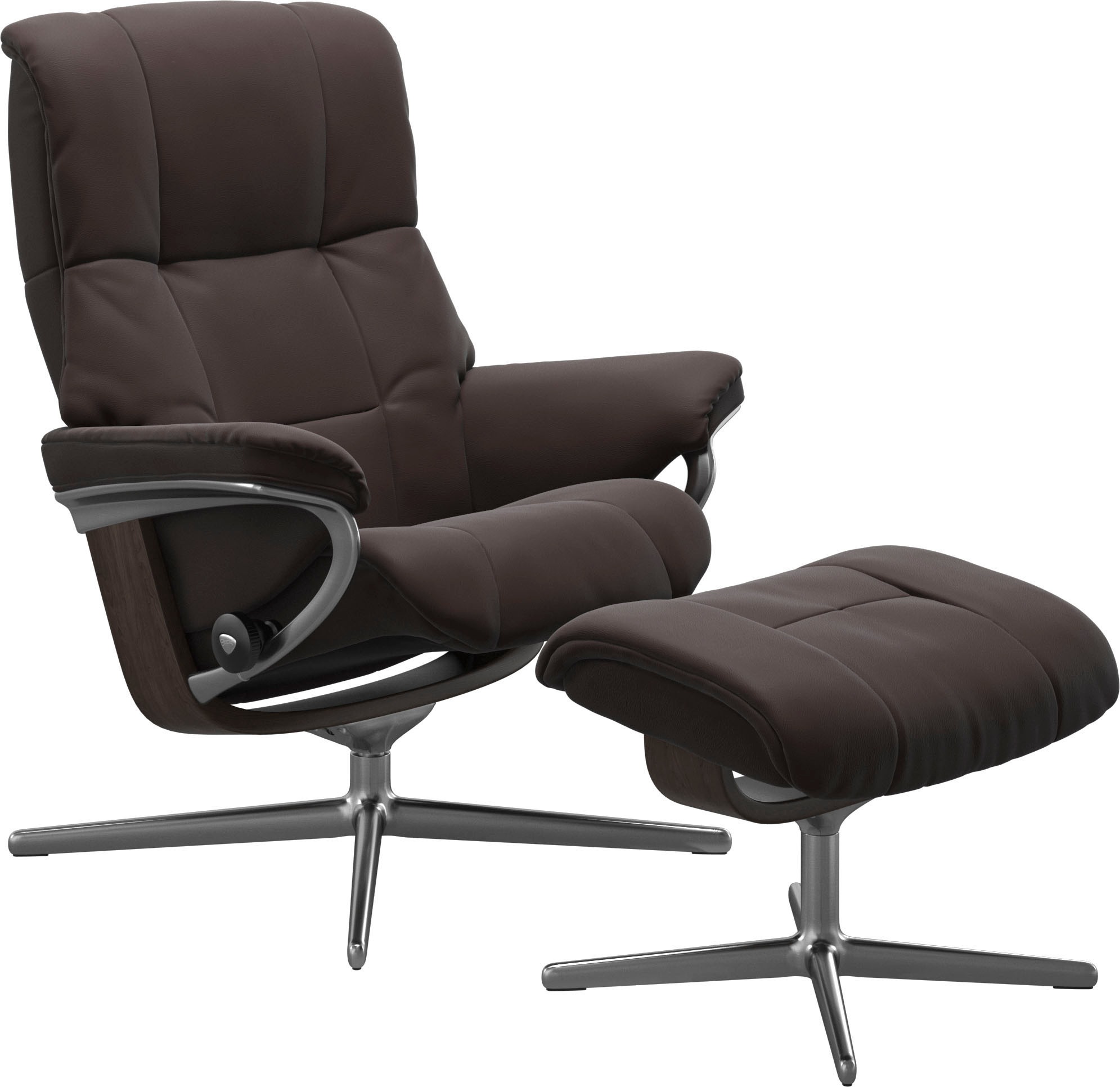 Stressless® Relaxsessel »Mayfair«, mit Cross Base, Größe S, M & L, Holzakzent Wenge