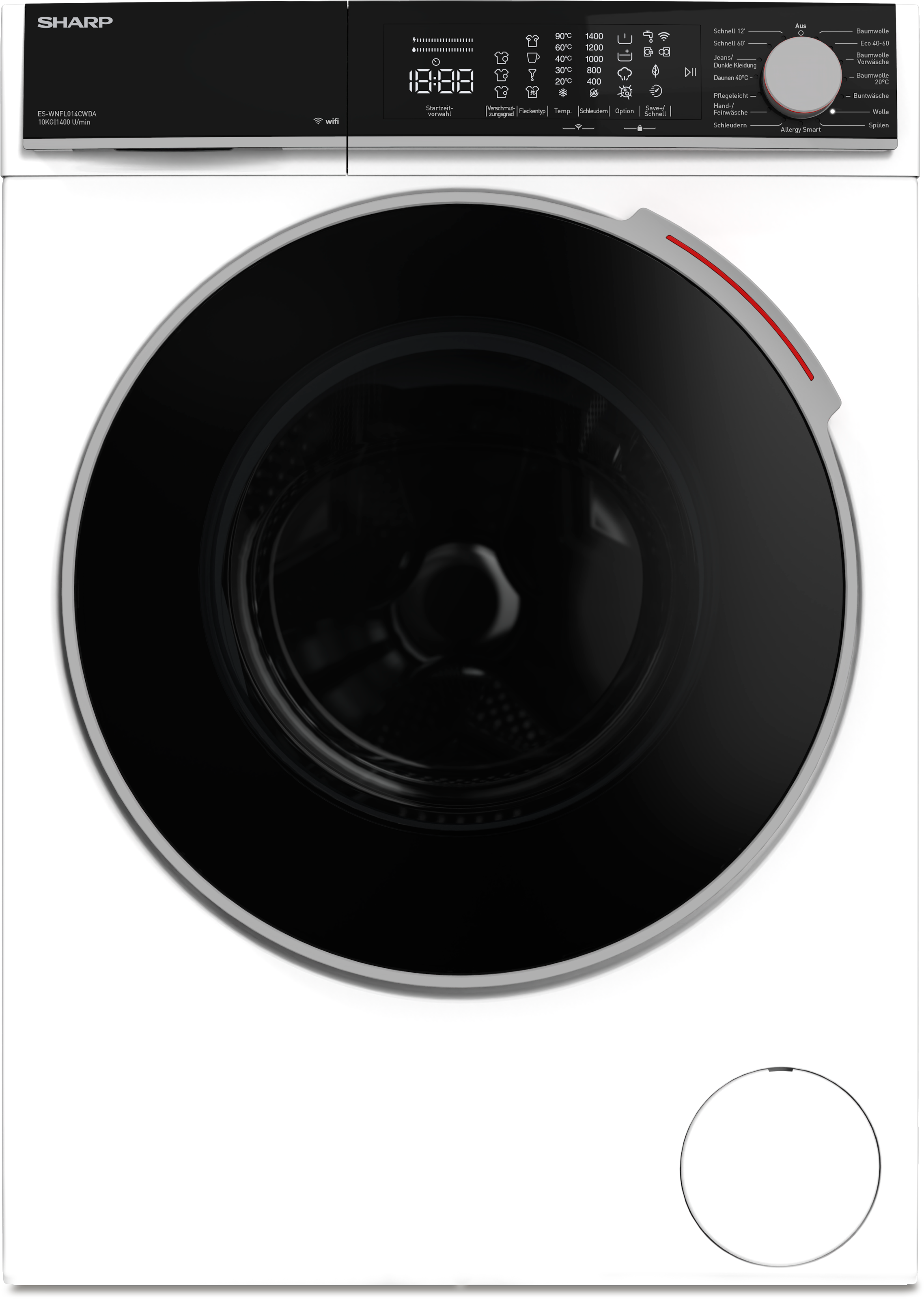 Sharp Waschmaschine High Class "ES-WNFL014CWDA-DE" 10 kg 1400 U/min 10kg / günstig online kaufen