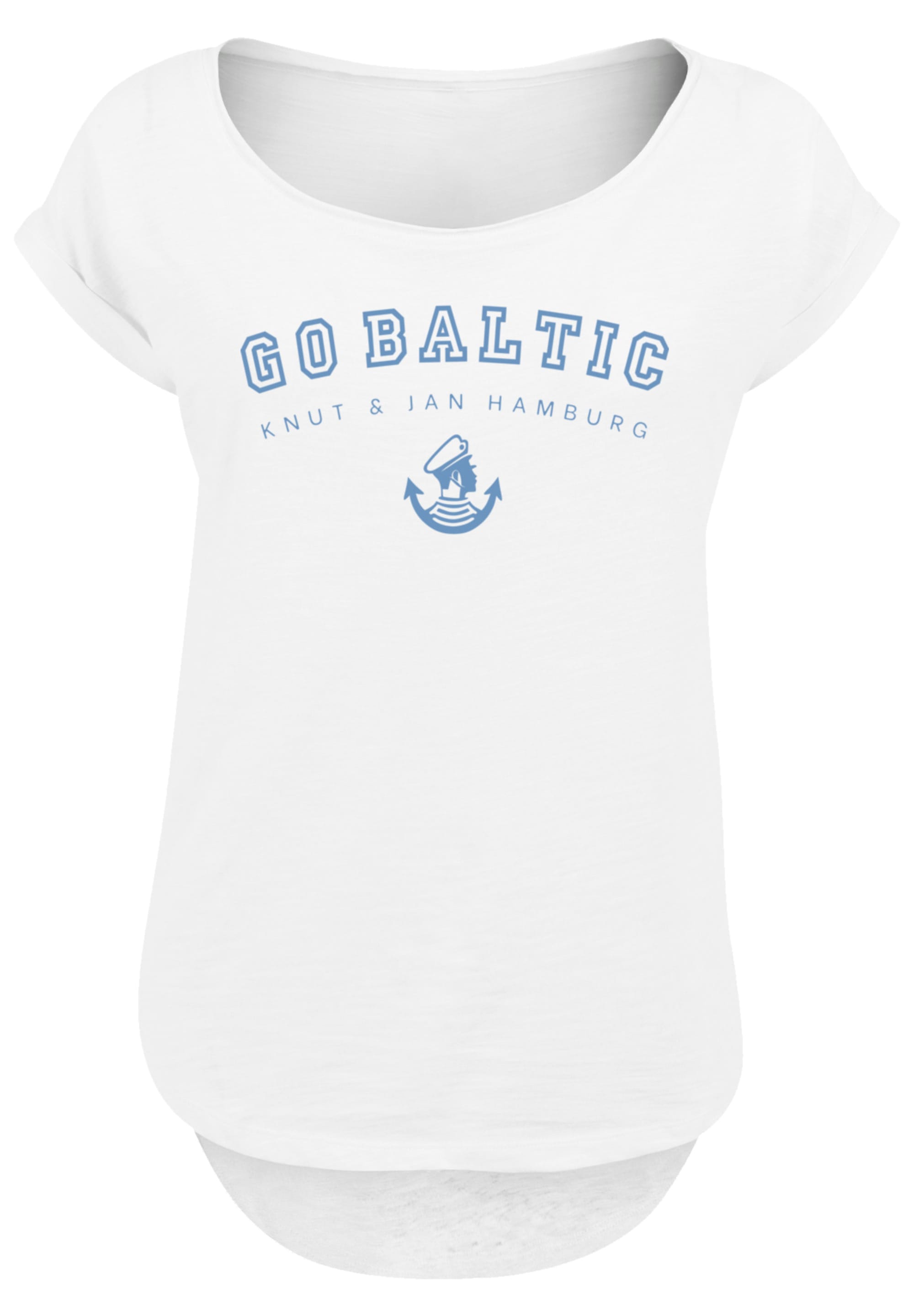 F4NT4STIC T-Shirt "Go Baltic Ostsee Knut & Jan Hamburg", Print günstig online kaufen