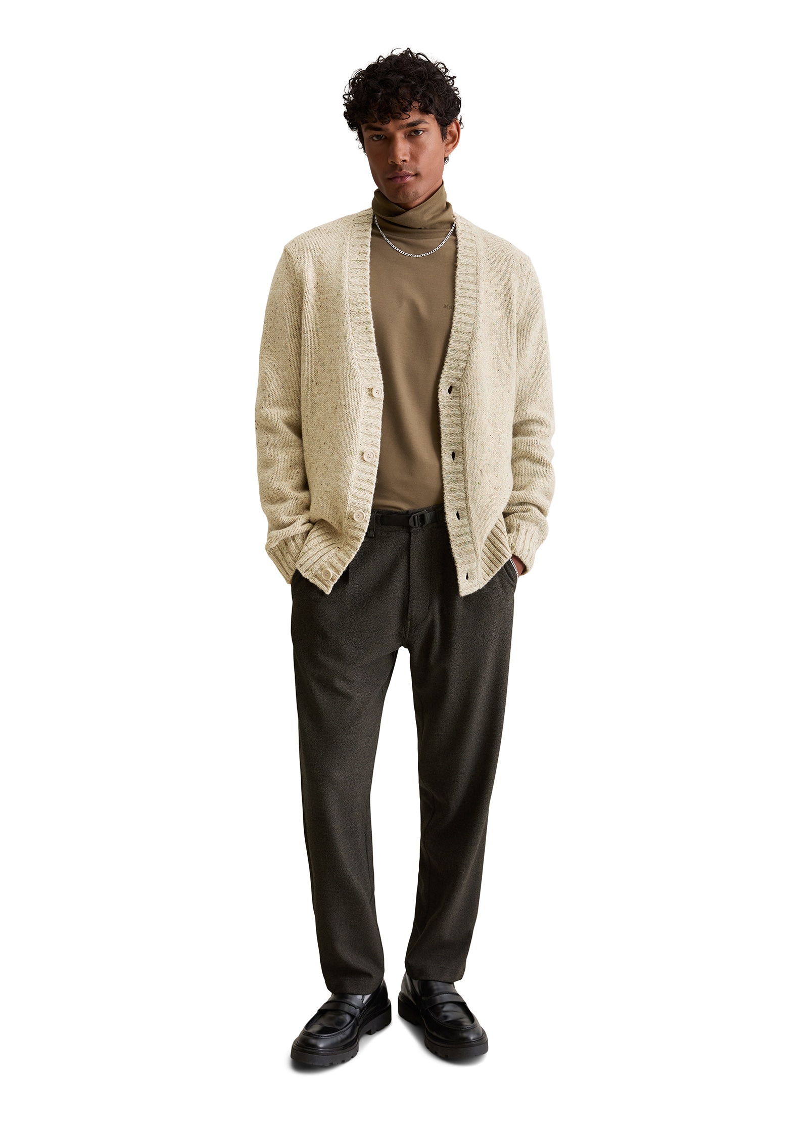 Marc O'Polo DENIM Cardigan »aus weichem Schurwoll-Mix«
