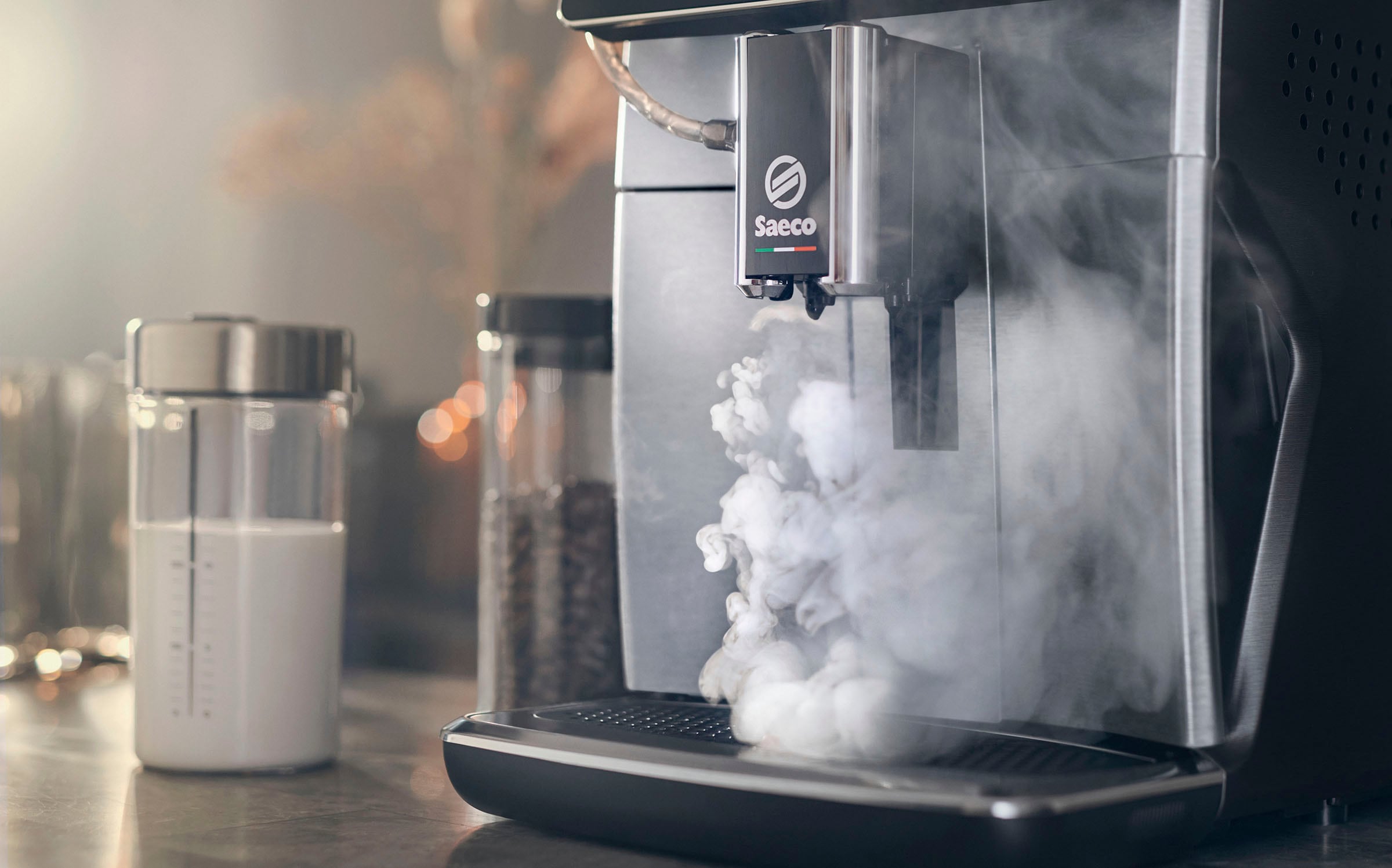 Saeco Kaffeevollautomat »Saeco Xelsis Deluxe SM8785/00« 22 Kaffeespezialitäten, 8 Benutzerprofilen und 5" Touchscreen