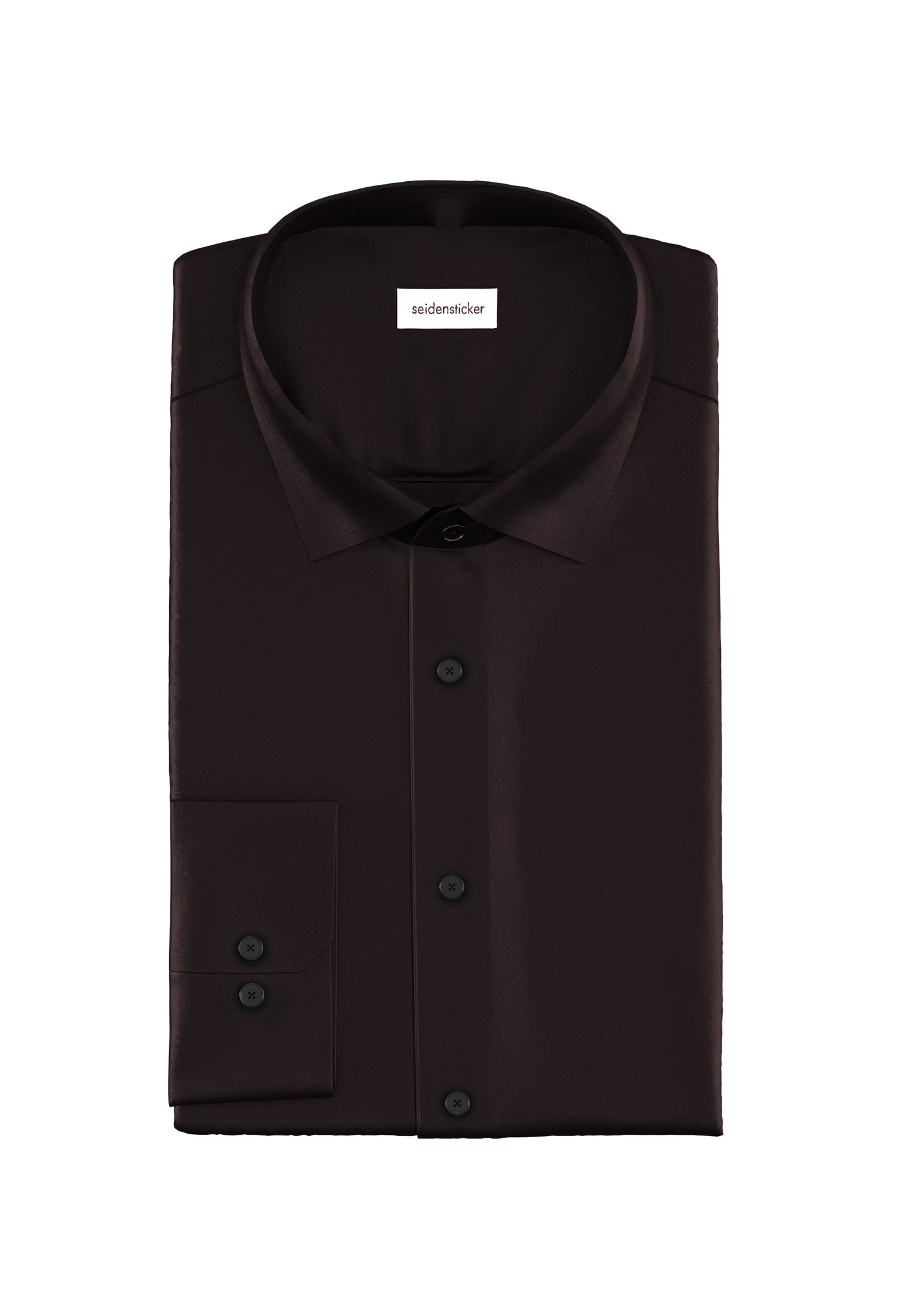 seidensticker Businesshemd »Schwarze Rose«, Shaped Kentkragen Uni