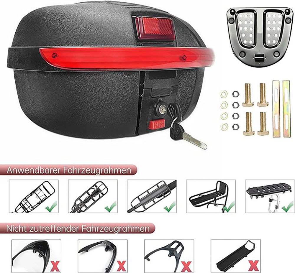 Thumbnail - SachsenRad Gepäckträgertasche "Gepäckträger-Box Globus"